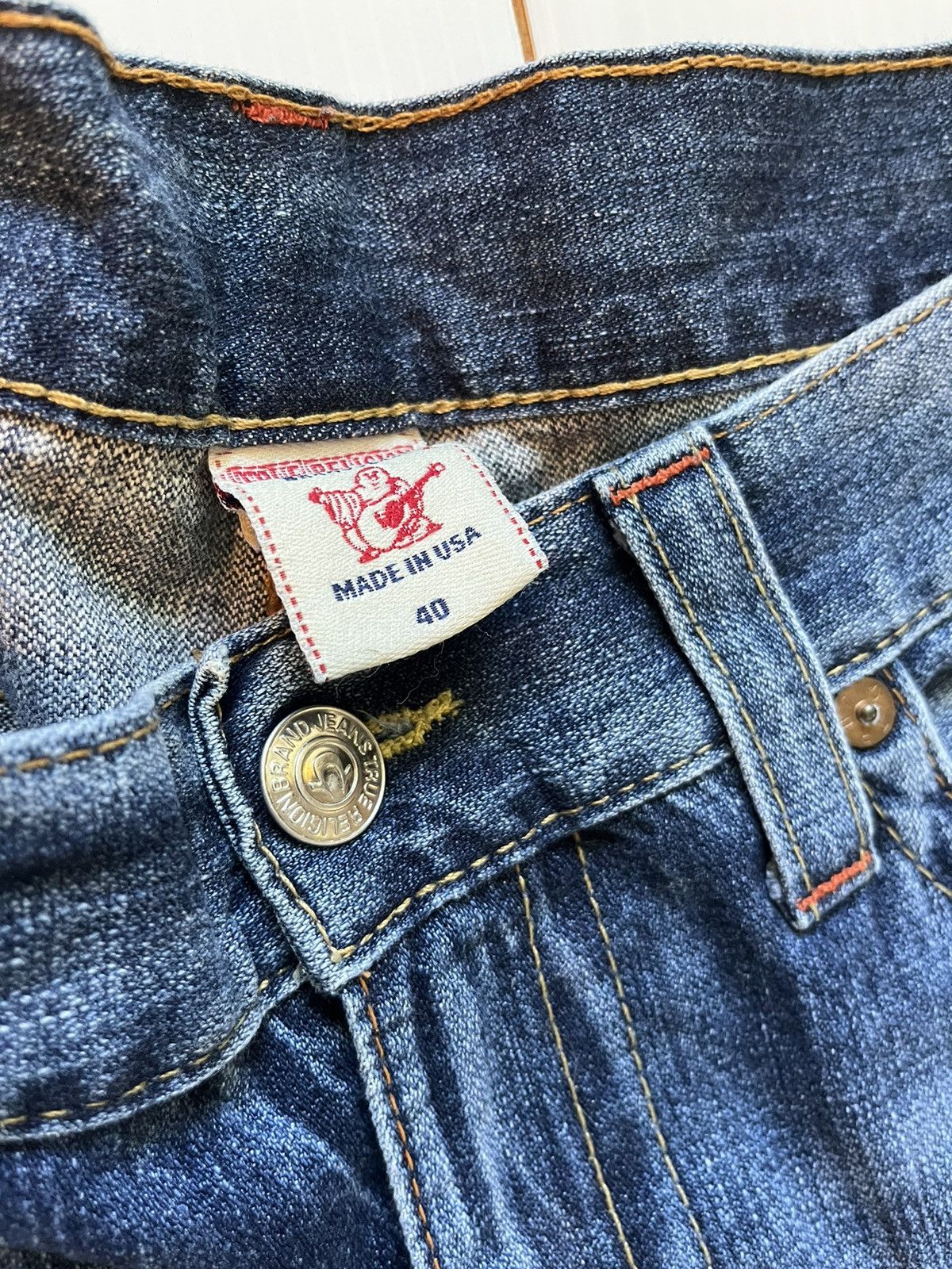 True Religion × Vintage Vintage True Religion Billy style denim Size US 40 / EU 56 - 4 Thumbnail