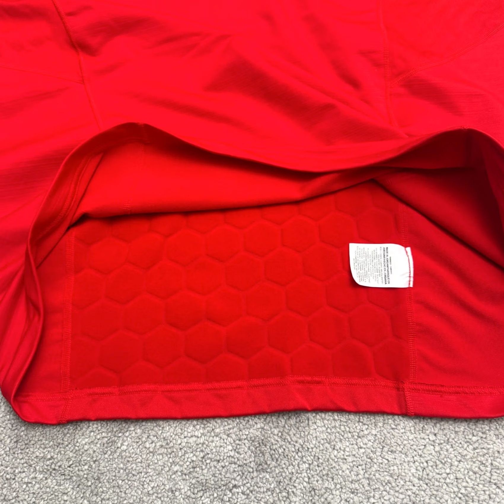 Nike Nike Pro Hyperwarm Fitted Long Sleeve T-Shirt Mens 2XL Red Training Tee Size US XXL / EU 58 / 5 - 5 Thumbnail
