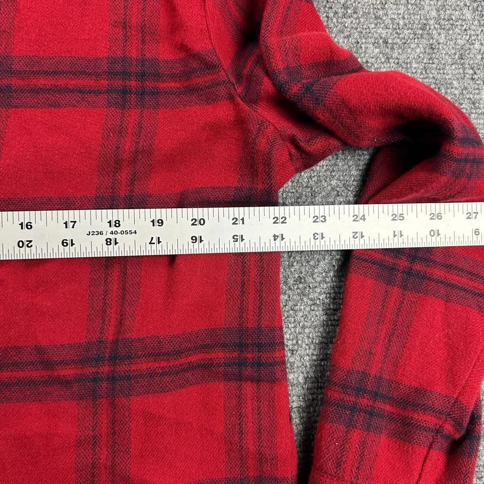 Madewell Madewell Flannel Shirt Womens Small Plaid Soft Top Pocket Size S / US 4 / IT 40 - 4 Thumbnail