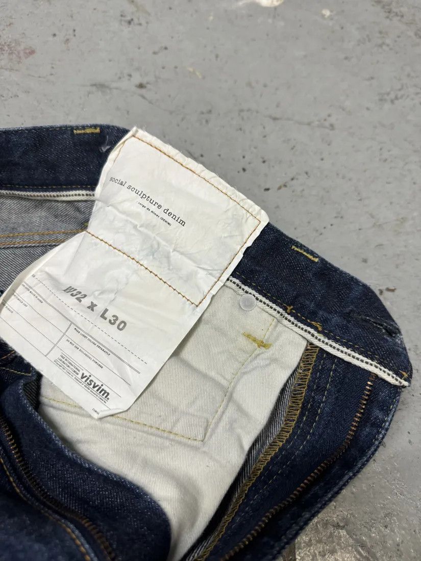 Designer × Vintage × Visvim Visvim Premium Salvaged Navy Brut Regular Denim Jeans Size US 31 - 7 Thumbnail