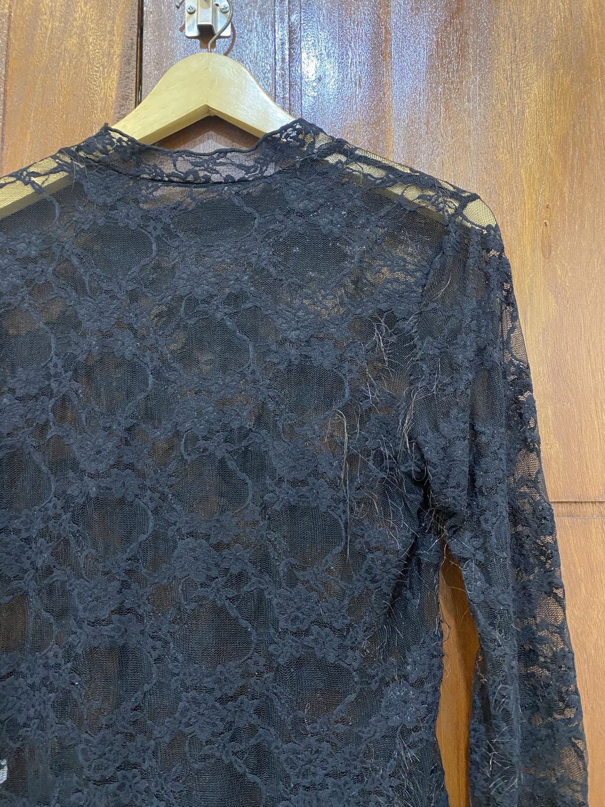 Issey Miyake Mesh Japanese Mohair Avantgarde Gothic Styled Size US S / EU 44-46 / 1 - 5 Thumbnail