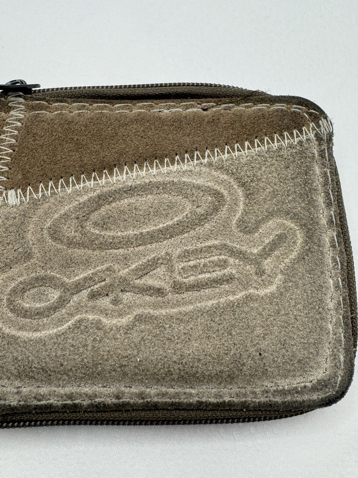 Oakley Vintage 90s Oakley Big O Embroidered Logo Nubuck Wallet Size ONE SIZE - 3 Thumbnail