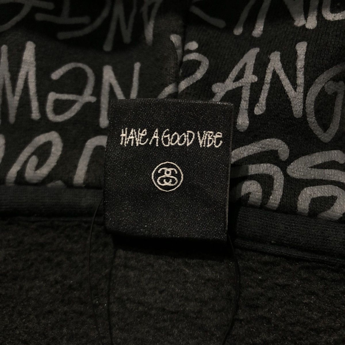 Stussy Stussy World Tour Monogram Logo Pull Over Hoodie Black Size US L / EU 52-54 / 3 - 13 Thumbnail