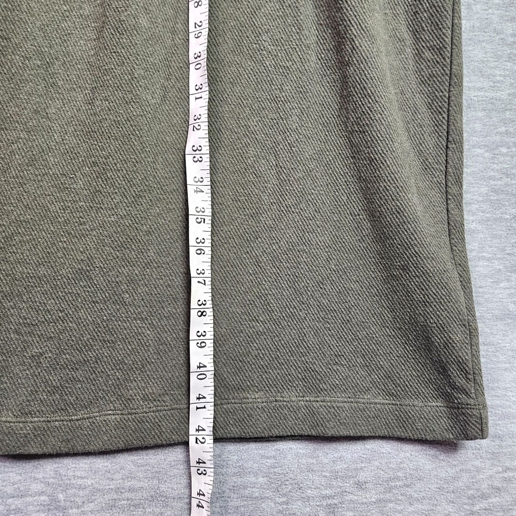 Vintage WRAP LONGON Women’s Green Cotton Sweatshirt Dress Size 6 Shirt Adult Size 6 Green All season Casual A-Line Long Sleeve Pullover Crew Neck Size M / US 6-8 / IT 42-44 - 4 Thumbnail