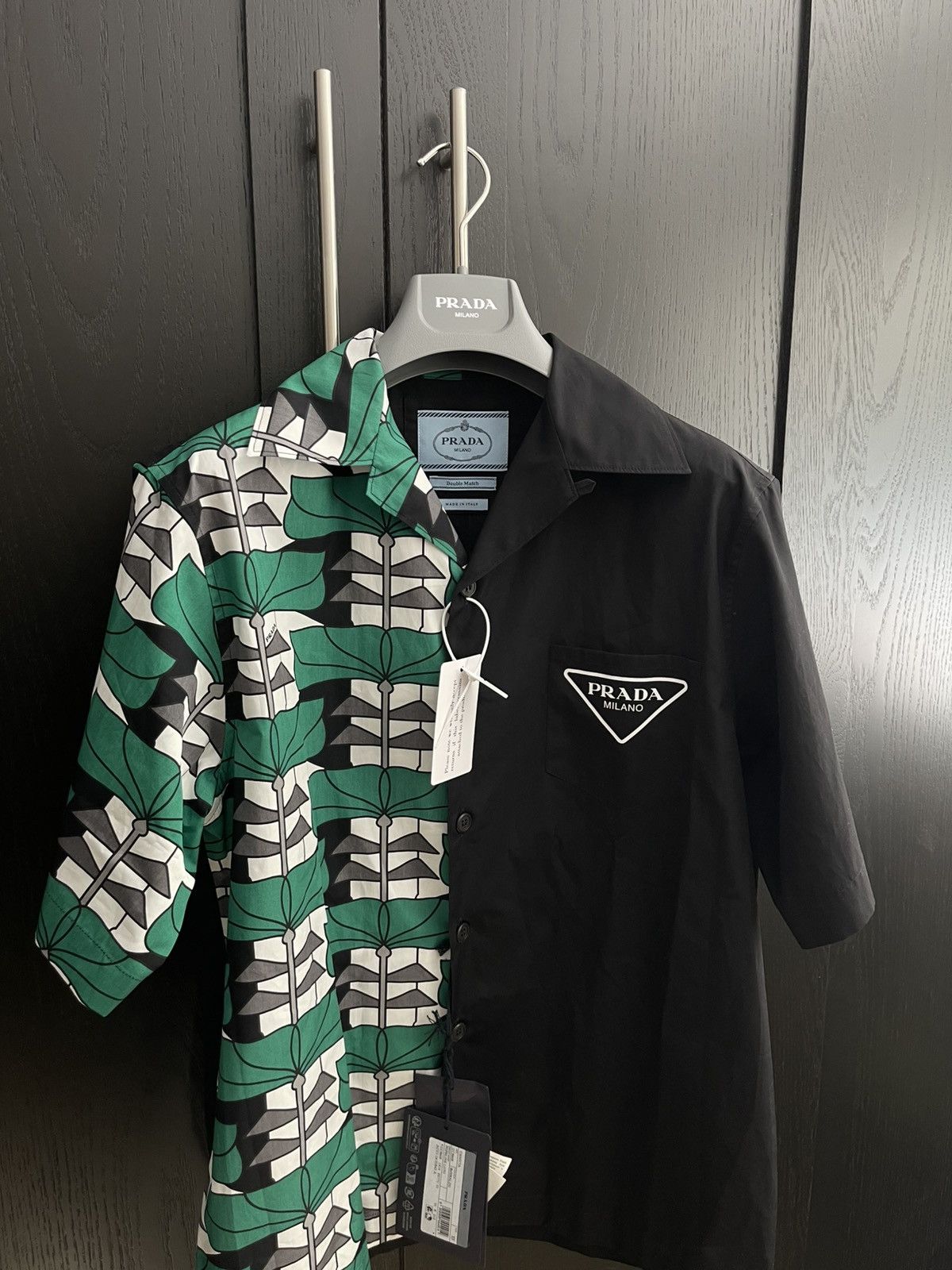 Prada Prada Double Match Shirt Size US XS / EU 42 / 0 - 1 Thumbnail