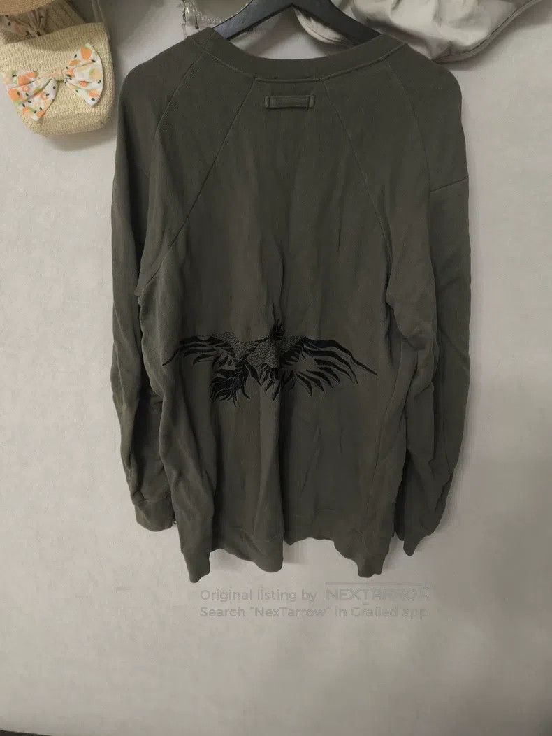 Ann Demeulemeester Ann Demeulemeester Size S phoenix embroidered sweatshirt Size US S / EU 44-46 / 1 - 3 Thumbnail