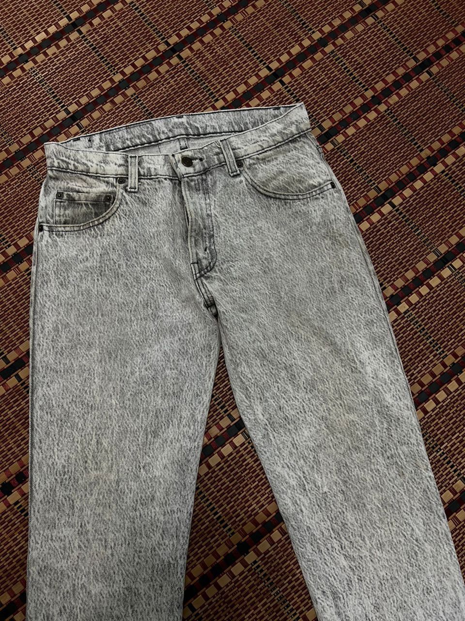 Levi's Vintage 90’s Levis 505 Snow Wash Size US 30 / EU 46 - 2 Thumbnail