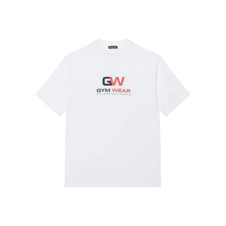 Balenciaga Balenciaga Balenciaga Gym Wear Short Sleeve TShirt -2507 Size US XXS / EU 40 - 1 Thumbnail