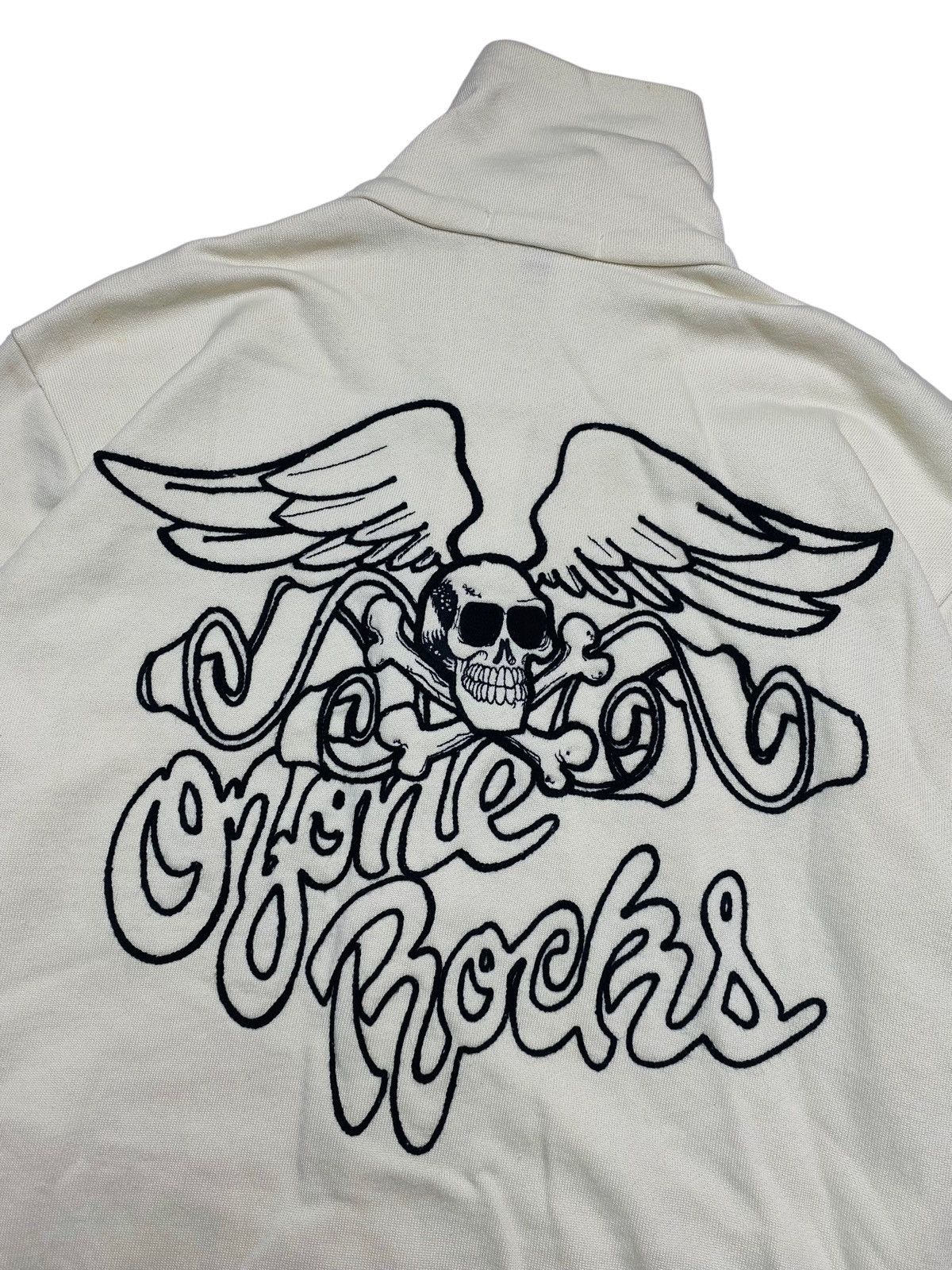 If Six Was Nine 1990s Ozone Rocks - Skeleton Wings Cordura Track Jacket Size US M / EU 48-50 / 2 - 3 Thumbnail