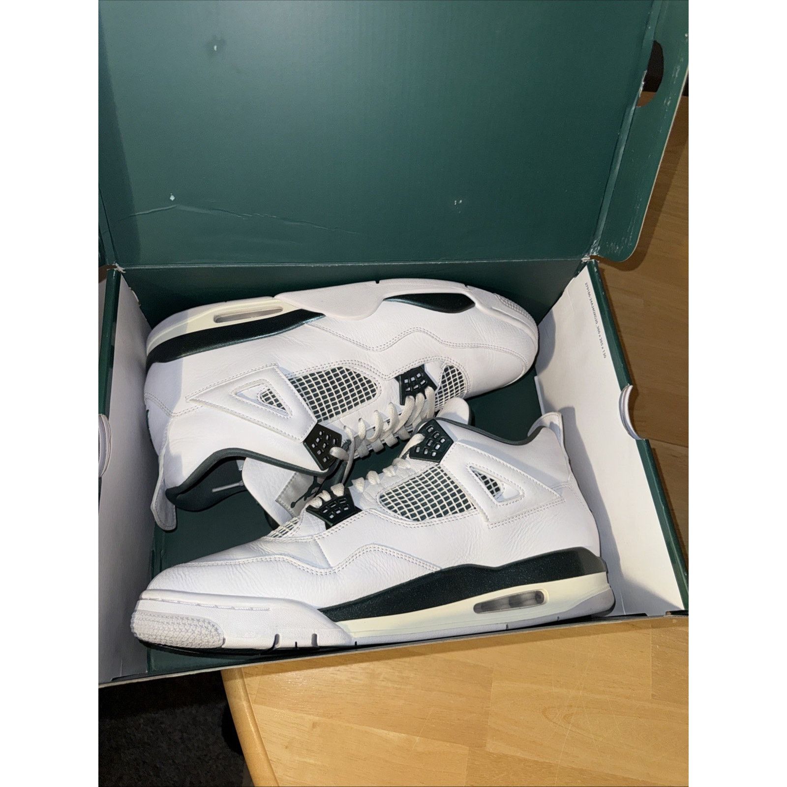 Nike Size 14 - Air Jordan 4 Retro Oxidized Green OG BOX Size US 14 / EU 47 - 7 Thumbnail
