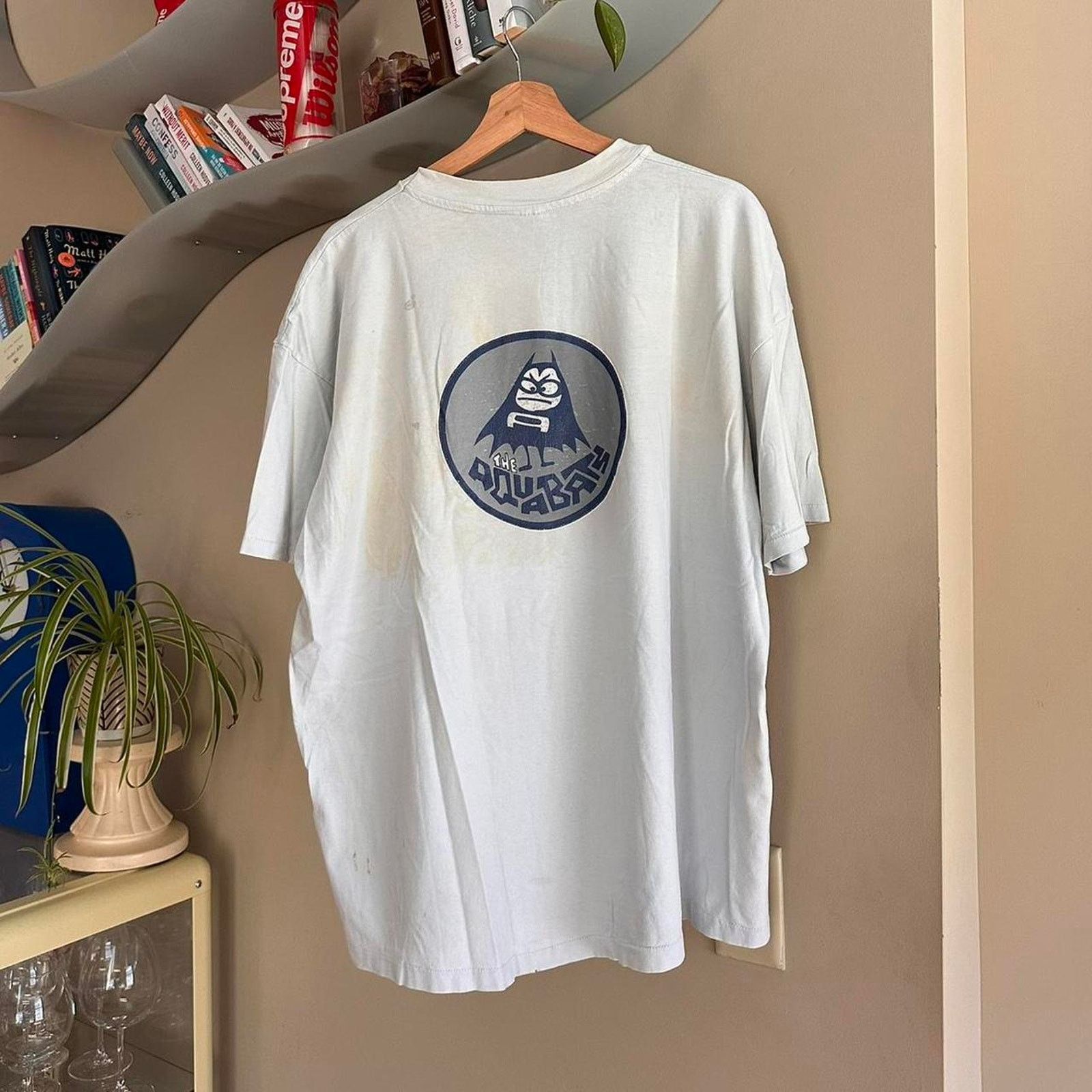Hanes Vintage The Aqua Bats Band Shirt Size US XXL / EU 58 / 5 - 2 Thumbnail