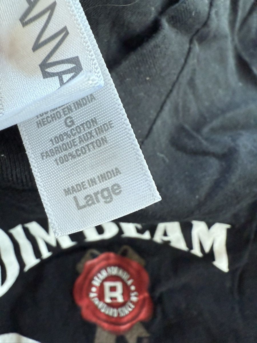 Band Tees × Vintage Jim Beam Shirt Size US L / EU 52-54 / 3 - 2 Thumbnail