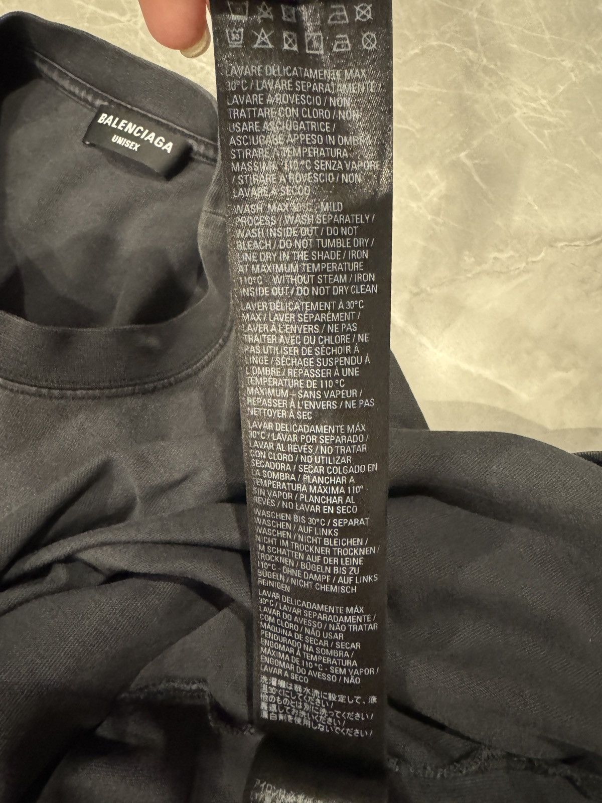 Balenciaga Balenciaga double B logo Tee L Size US L / EU 52-54 / 3 - 9 Thumbnail