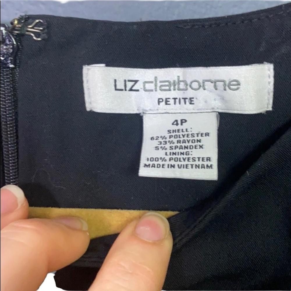 Designer Liz Claiborne | Sleeveless Business Dress Size 4 Size S / US 4 / IT 40 - 8 Thumbnail