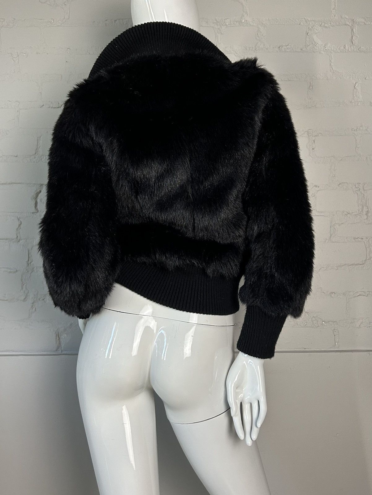 Vintage Insane vintage faux fur jacket Size S / US 4 / IT 40 - 7 Thumbnail