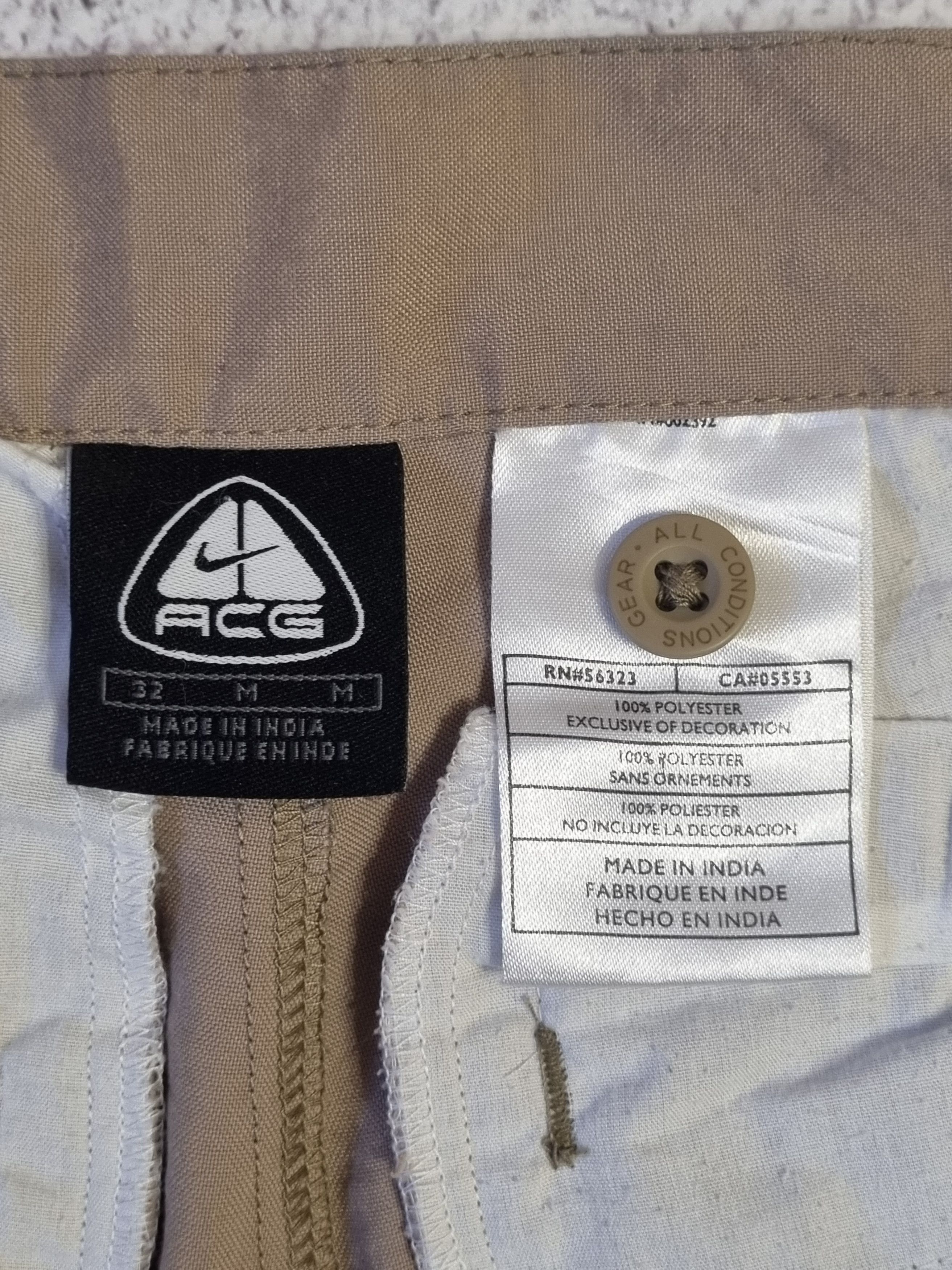 Nike ACG Nike ACG Vintage Zip Off Cargo Pants Size US 32 / EU 48 - 13 Thumbnail