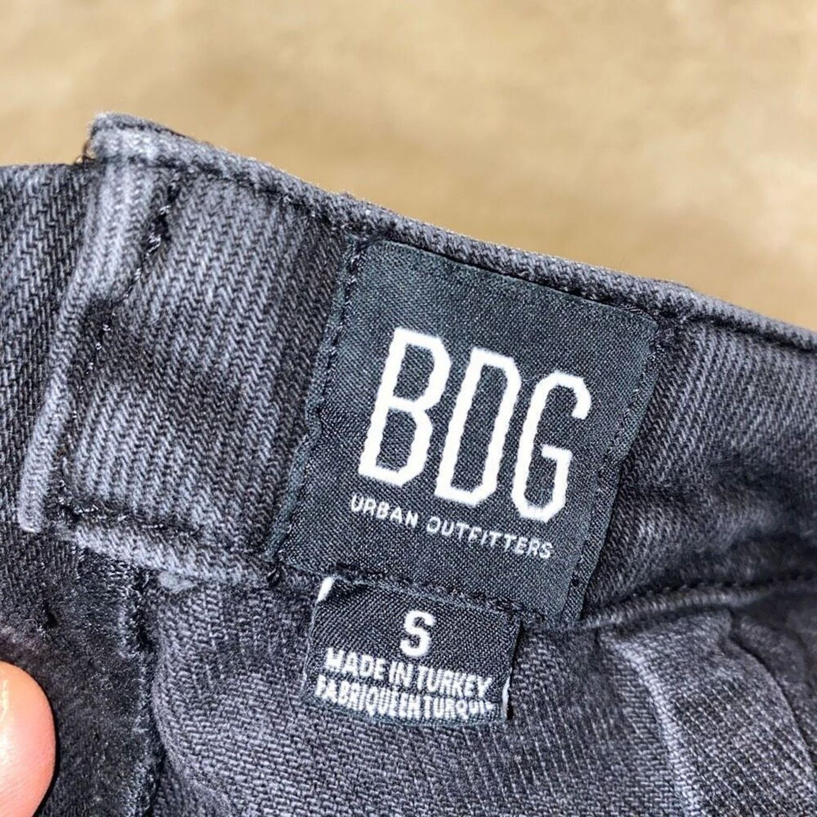 Bdg BDG Urban Outfitters Black Denim Mini Skirt | Sz S Size 27" / US 4 / IT 40 - 4 Thumbnail
