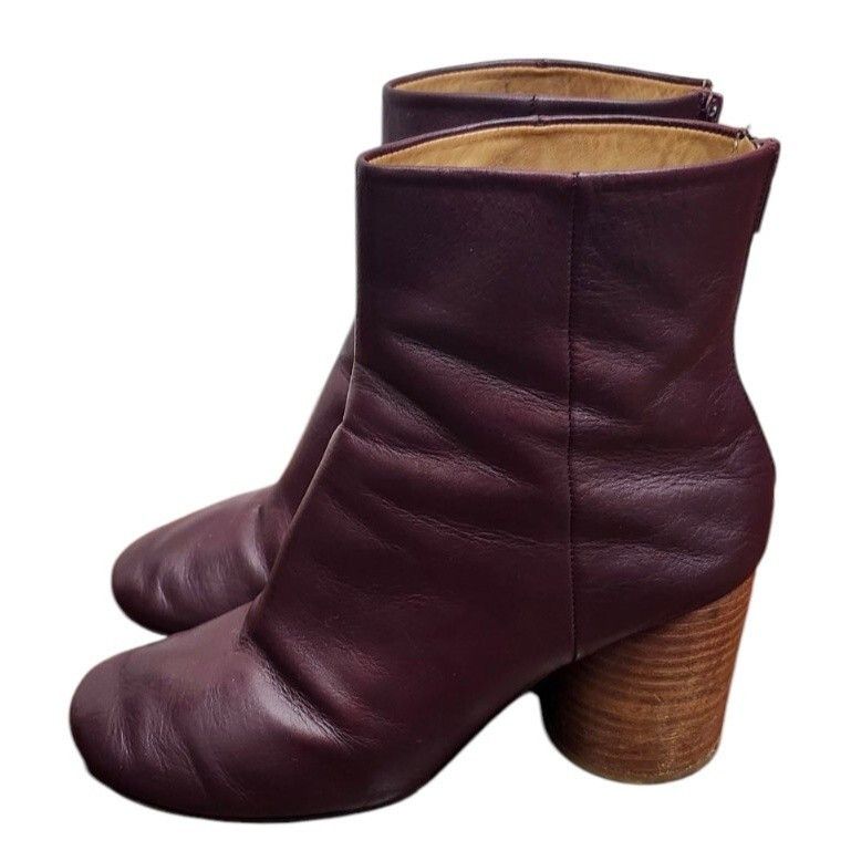 Maison Margiela Maison Martin Margiela Leather Ankle Boots EU 37/US 6.5 Size US 6.5 / IT 36.5 - 6 Thumbnail