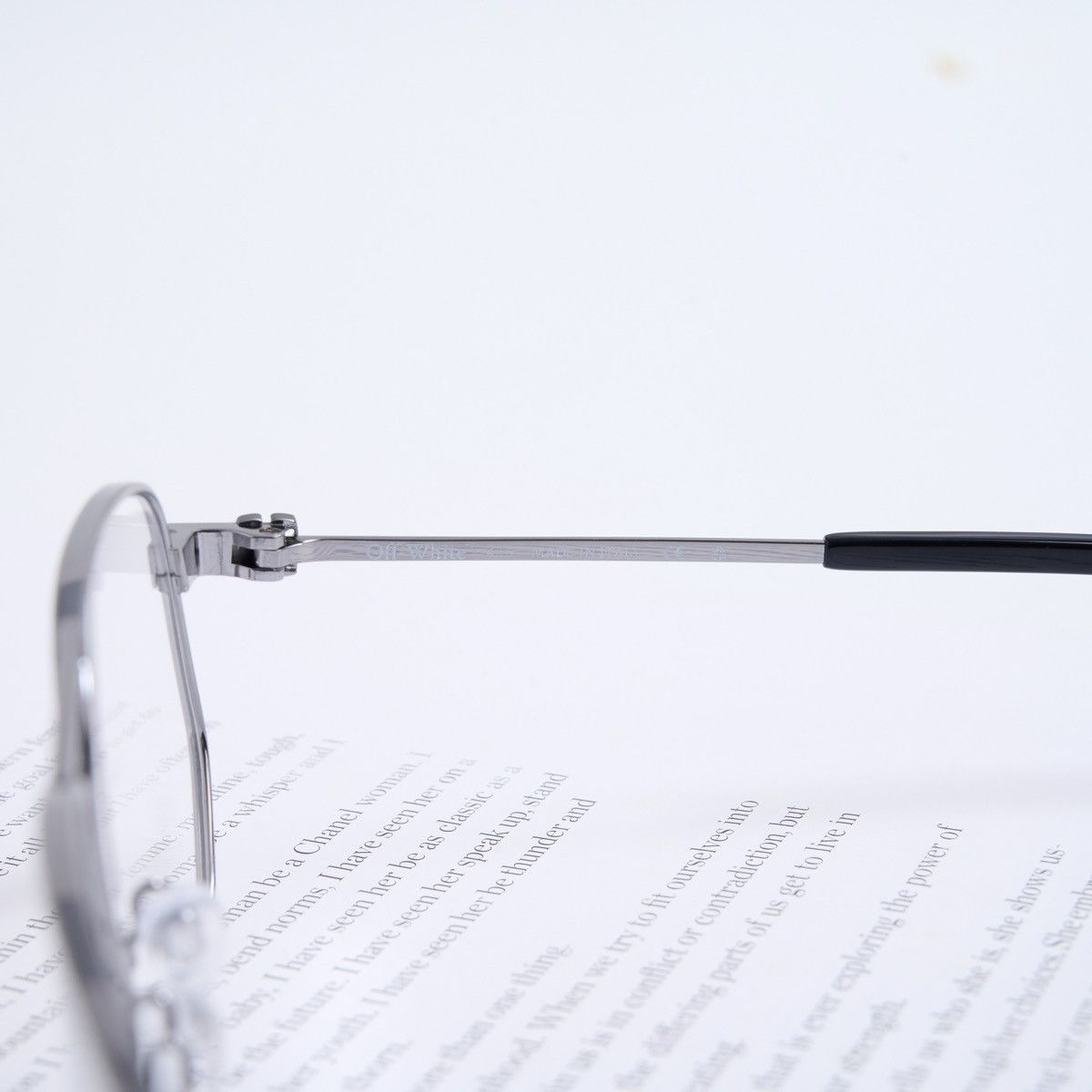 Off-White OFF WHITE STYLE 8A GUNMETAL GLASSES Size ONE SIZE - 4 Thumbnail