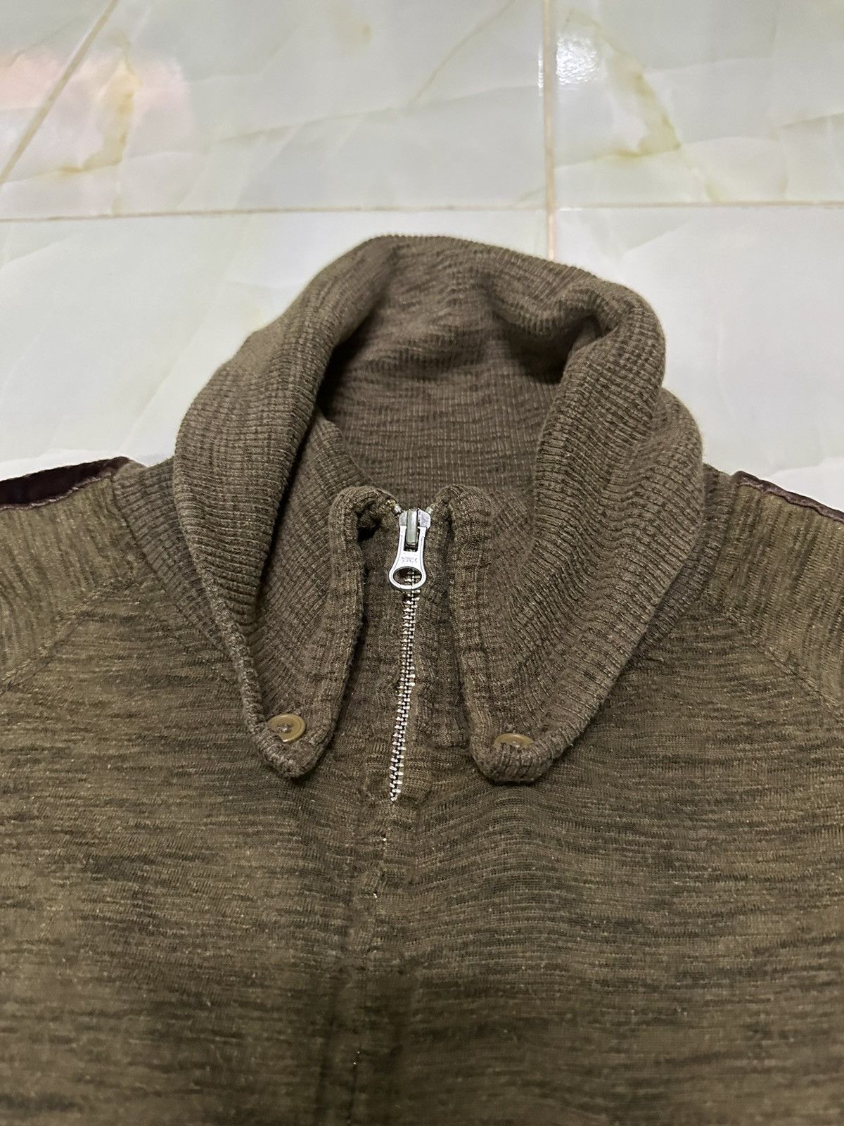 If Six Was Nine × Japanese Brand Vintage Heritage Stone Somewhere In Texas Zipper Jacket Size US S / EU 44-46 / 1 - 11 Thumbnail