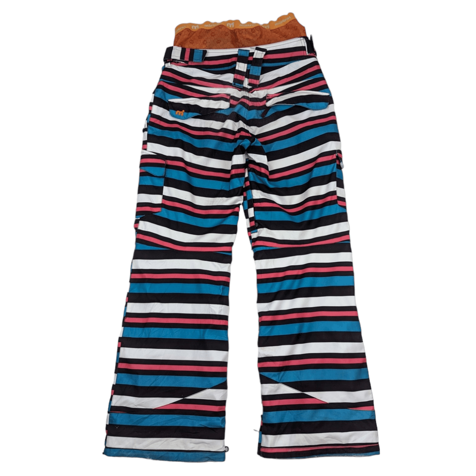 Japanese Brand Japan MISTRAL Striped Snow Ski Pant Size 30" / US 8 / IT 44 - 7 Thumbnail