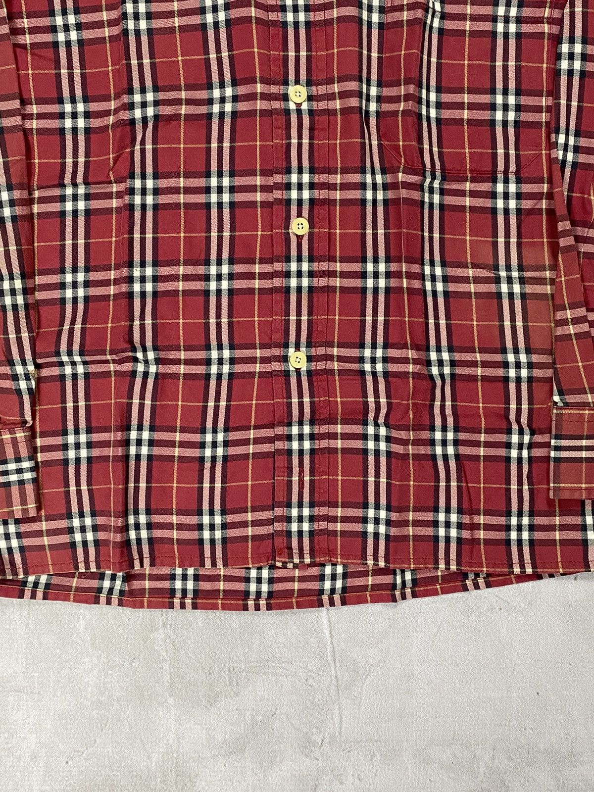 Burberry Vintage Burberrys Nova Check Button Shirt Size US S / EU 44-46 / 1 - 4 Thumbnail