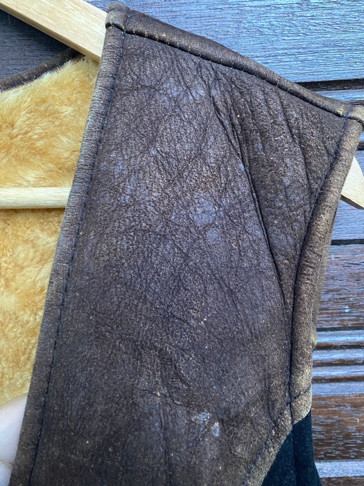 Leather × Vintage Vintage Leather vest Size US S / EU 44-46 / 1 - 6 Thumbnail
