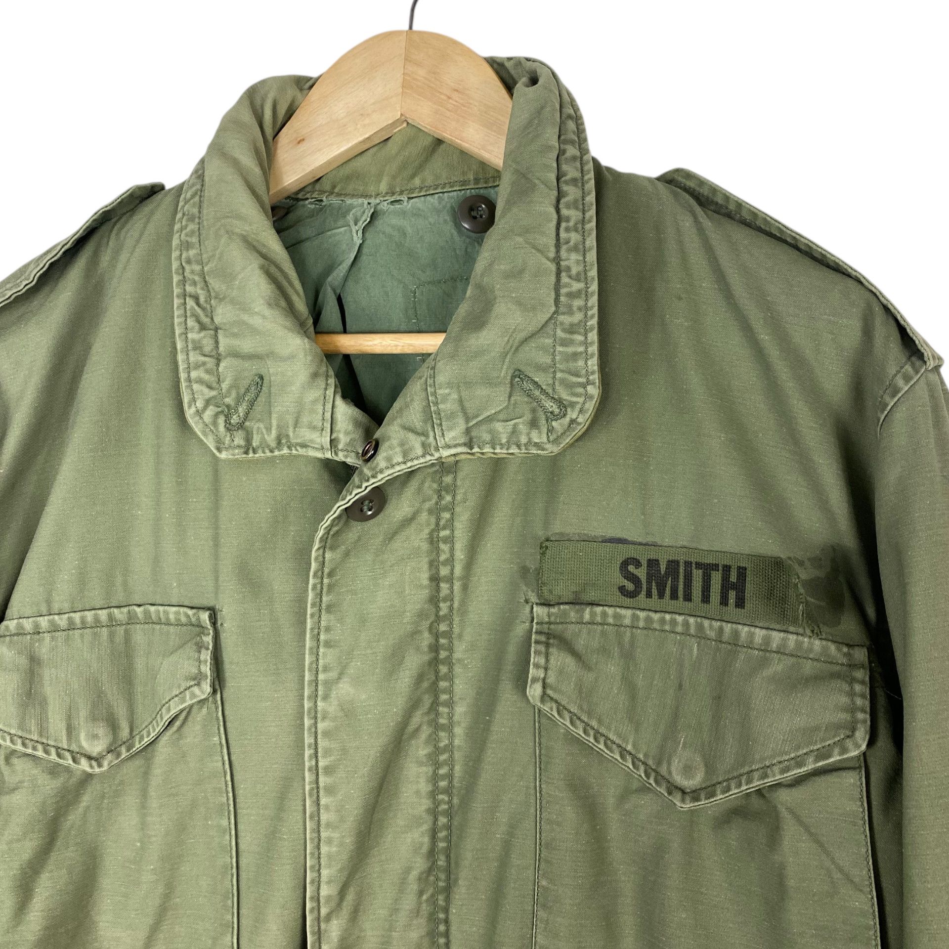 Vintage 💥1960 US ARMY M65 FIELD RARE JACKET Size US M / EU 48-50 / 2 - 6 Thumbnail