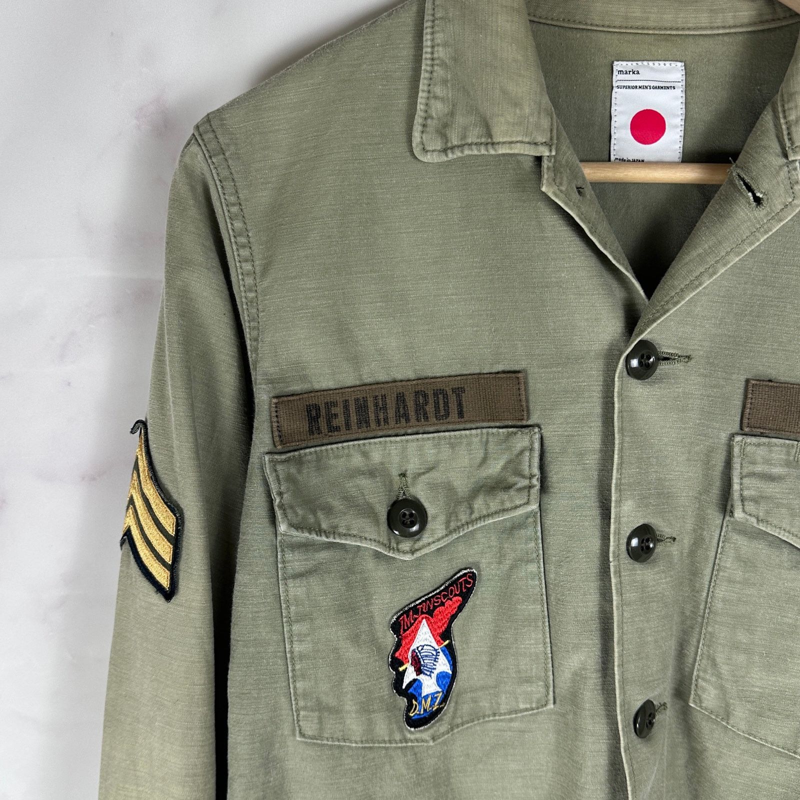 Markaware Green US Japan Military Field Jacket Size US M / EU 48-50 / 2 - 2 Thumbnail
