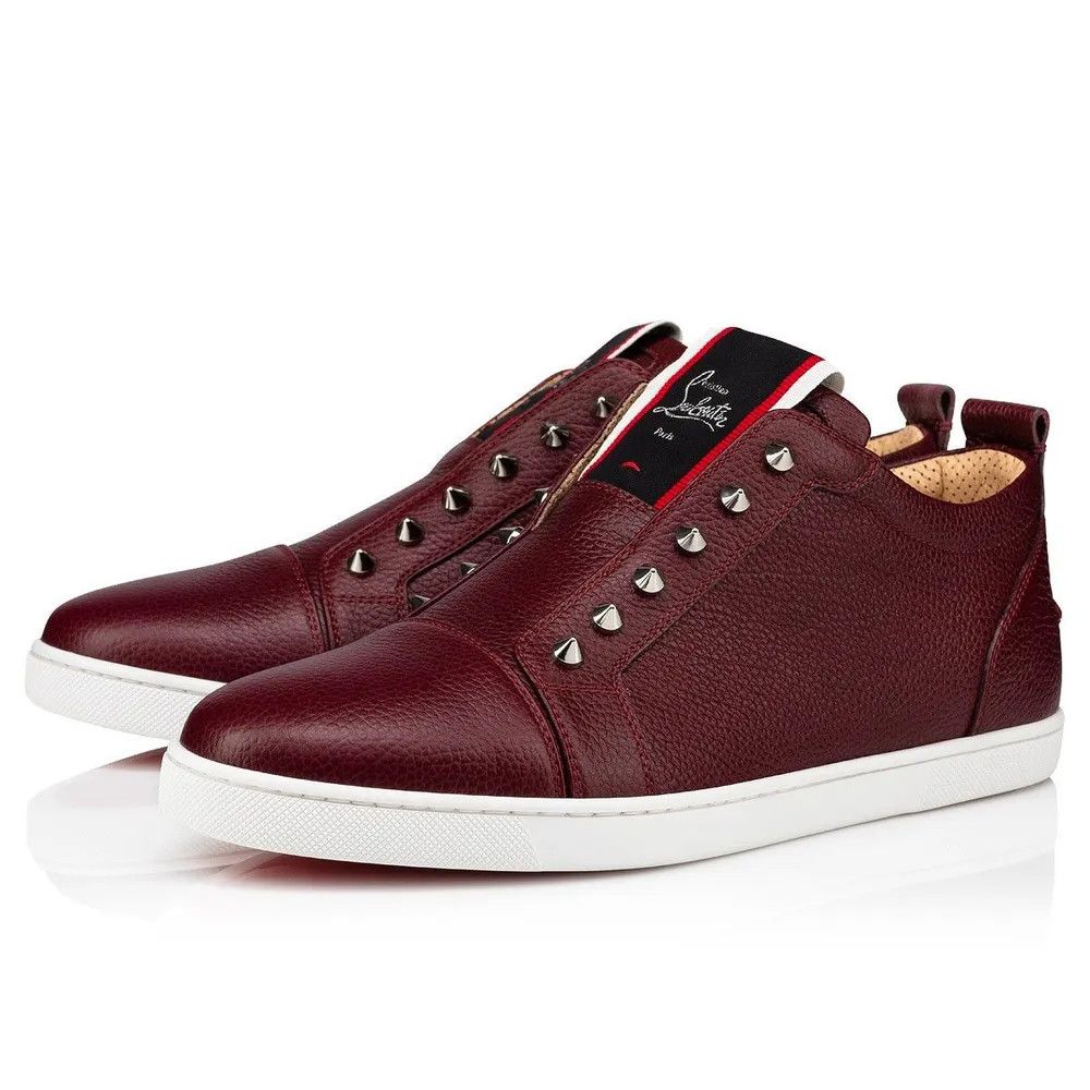 Christian Louboutin o1s1wg110924 F.a.v Fique A Vontade Snekers in Red Size US 10 / EU 43 - 1 Thumbnail