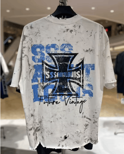 Vintage Saint Louis Tee Size US M / EU 48-50 / 2 - 1 Thumbnail