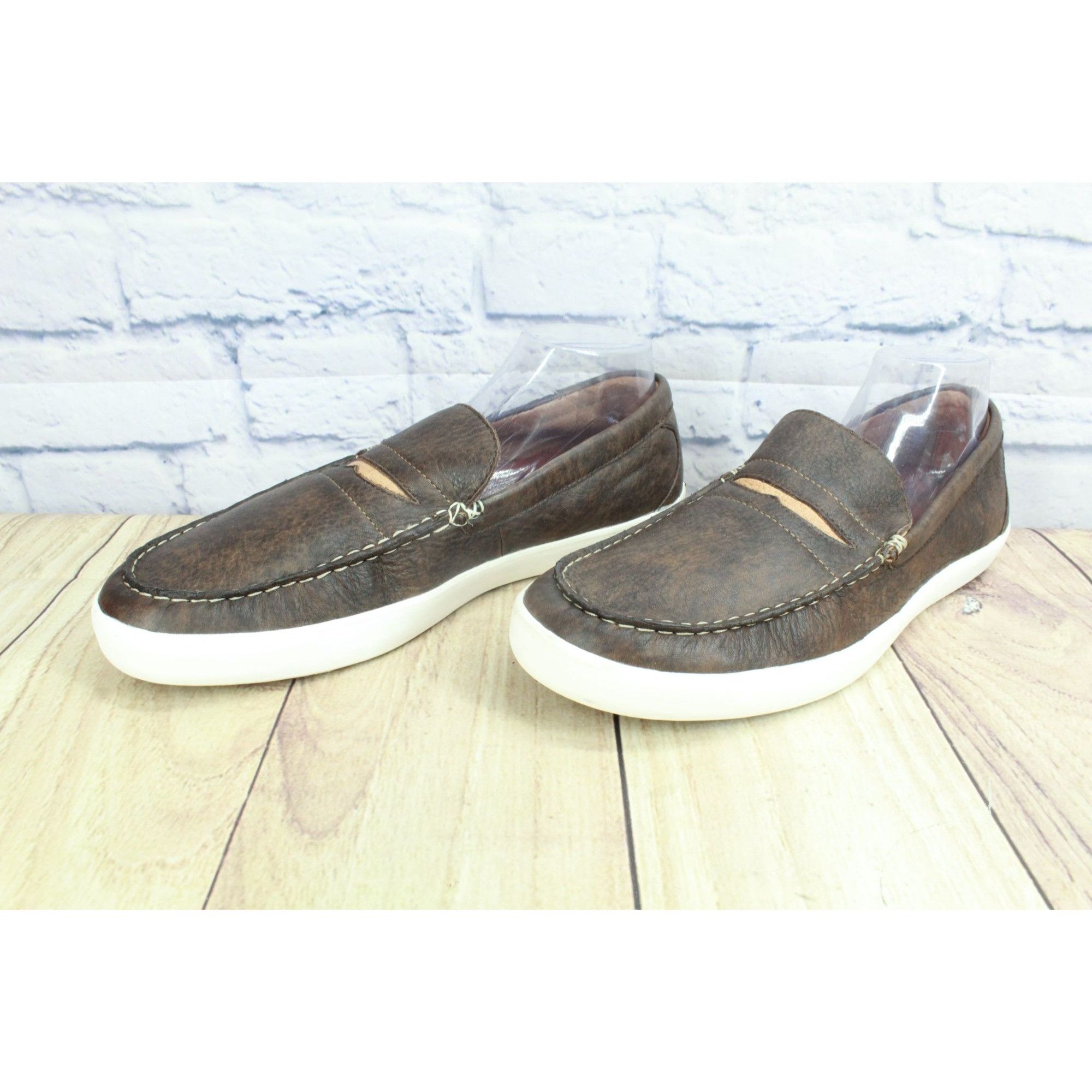 L.L. Bean LL Bean Mountainville Brown Leather Penny Loafers 11 Size US 11 / EU 44 - 3 Thumbnail