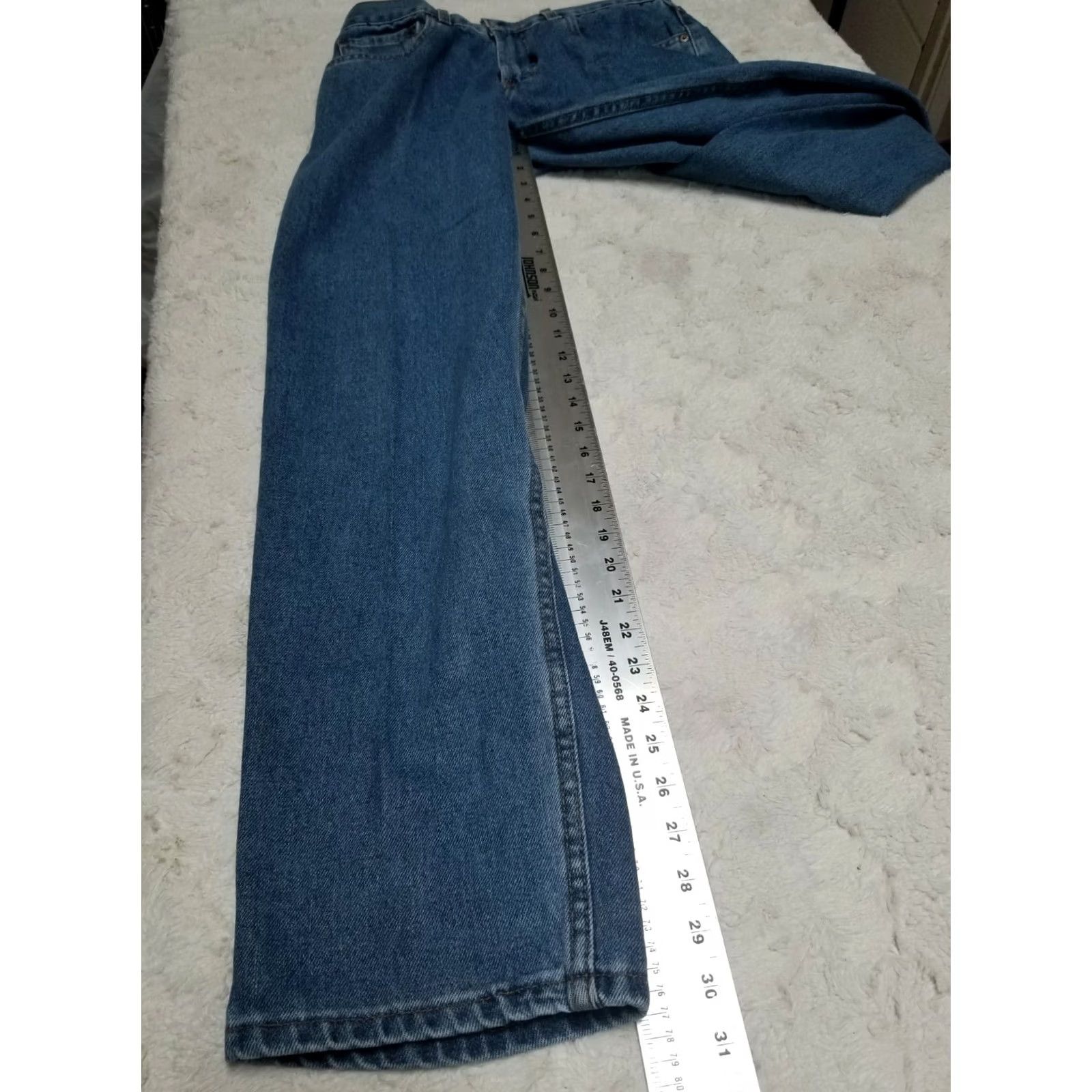 Levi's Levi's Comfort Fit Jeans 32 Mid Rise Denim Blue 5-Pocket Straight Size 24" / US 00 / IT 34 - 8 Thumbnail
