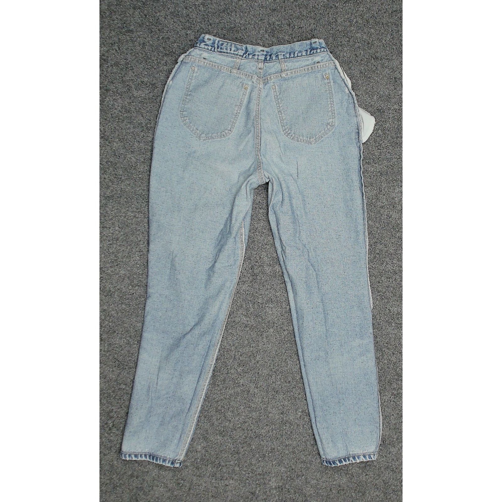 Lee Vintage 80s Lee USA Made Pleated Stonewash Denim Jeans 28x29 Size 28" / US 6 / IT 42 - 6 Thumbnail