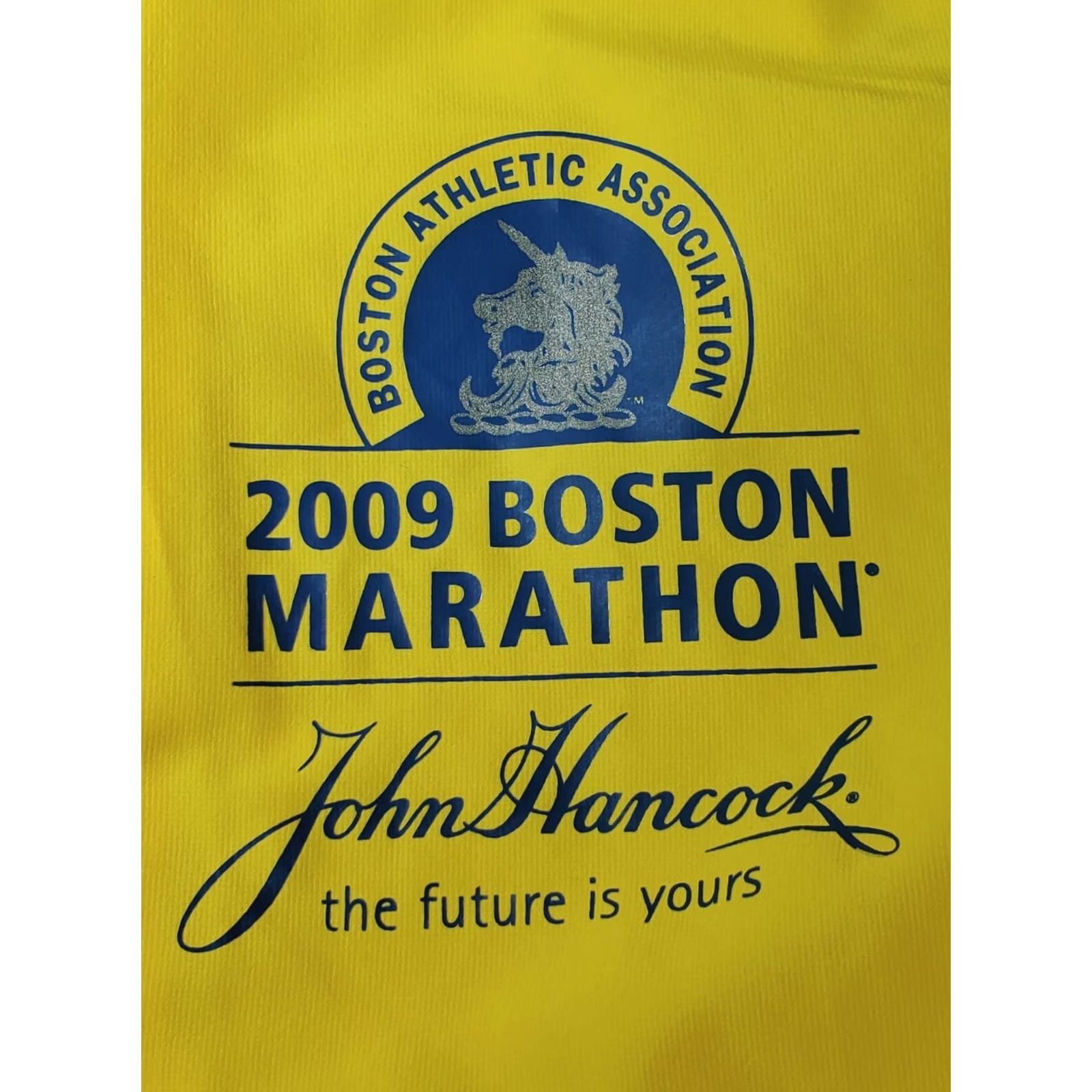 Adidas Adidas 113th Boston Marathon Lightweight Running Jacket Yellow Blue Men's L Size US L / EU 52-54 / 3 - 6 Thumbnail