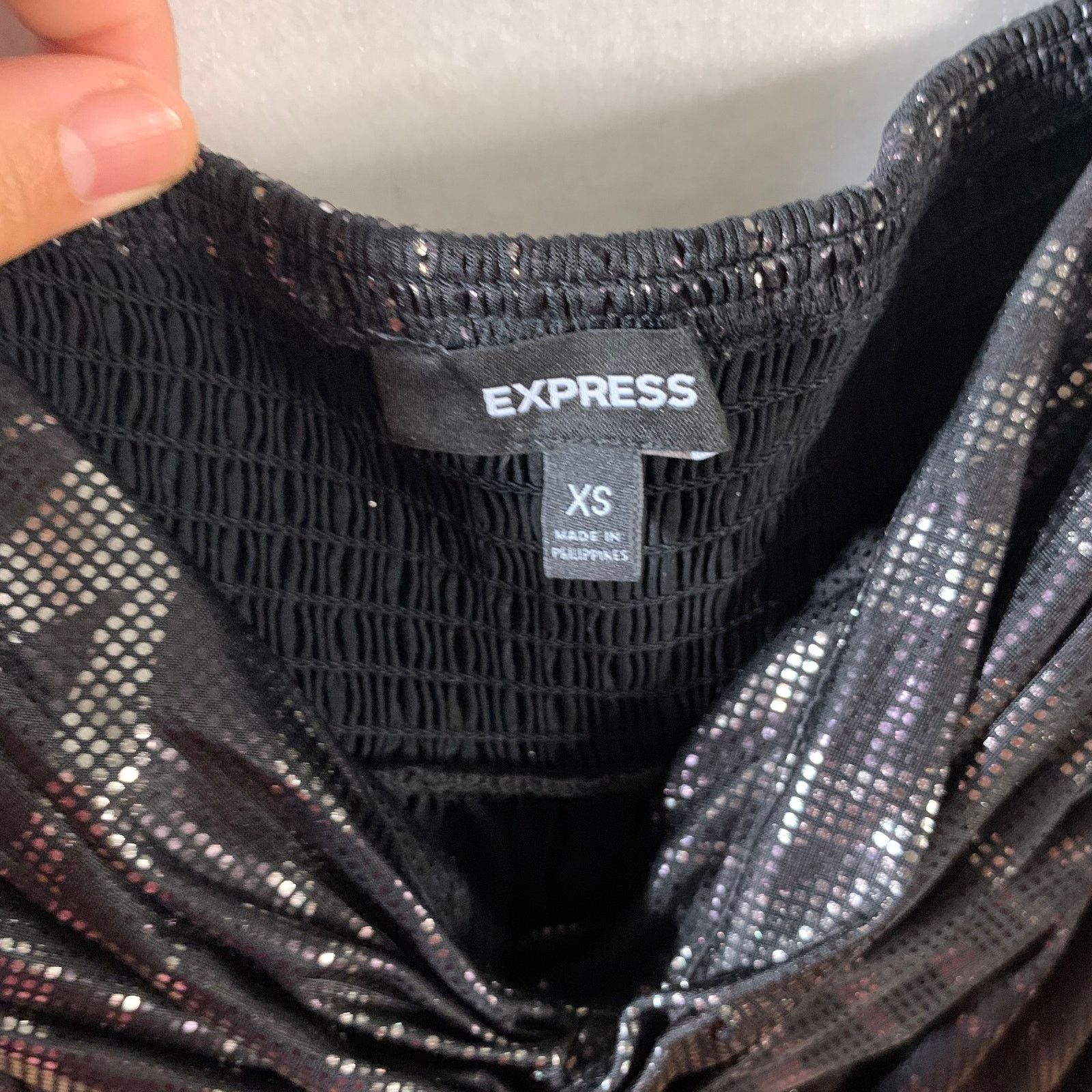 Express Express Black Sleeveless mini Dress size XS Size XS / US 0-2 / IT 36-38 - 3 Thumbnail