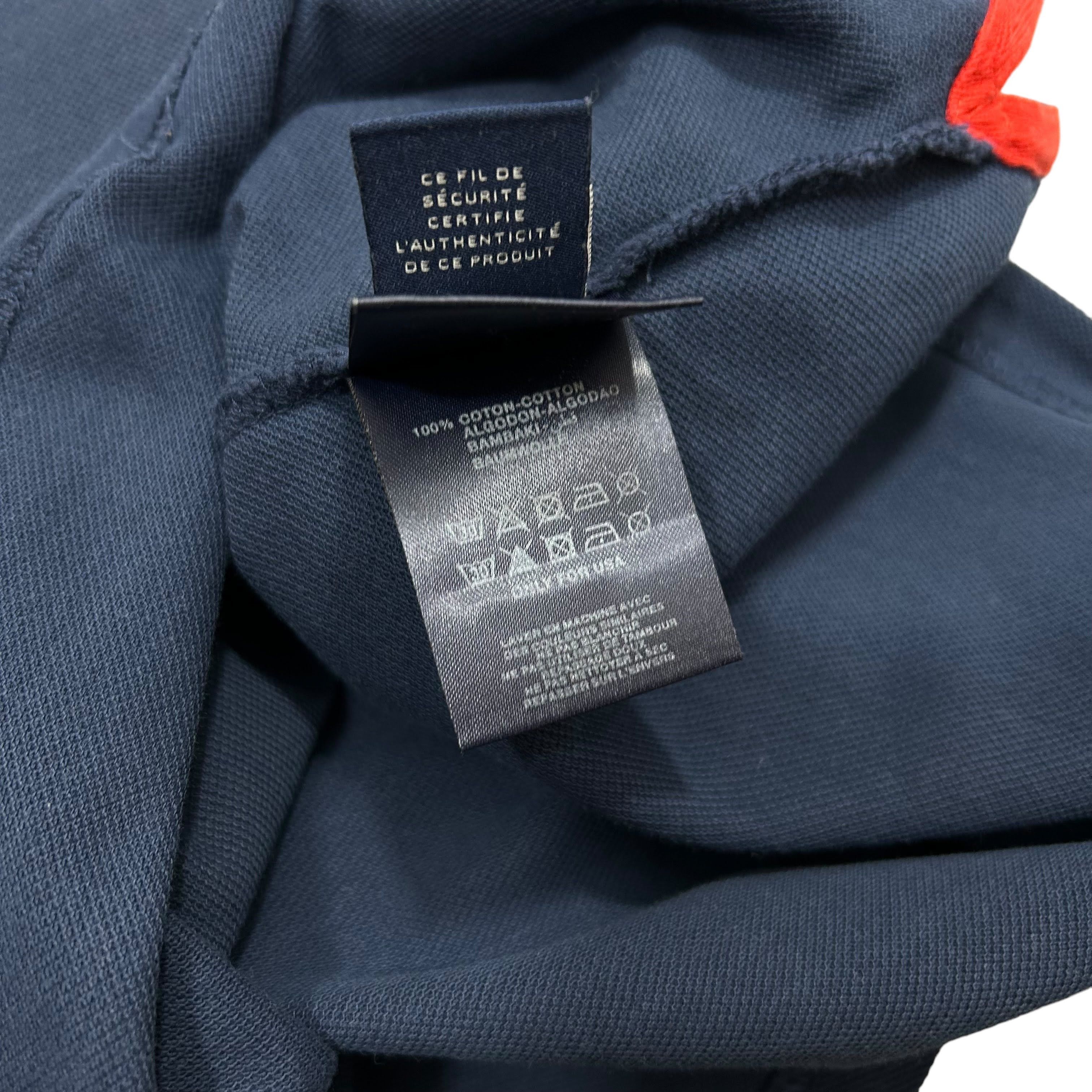 Vilebrequin Vilebrequin Classic Navy Blue Mesh Polo Shirt Cotton M Size US M / EU 48-50 / 2 - 6 Thumbnail