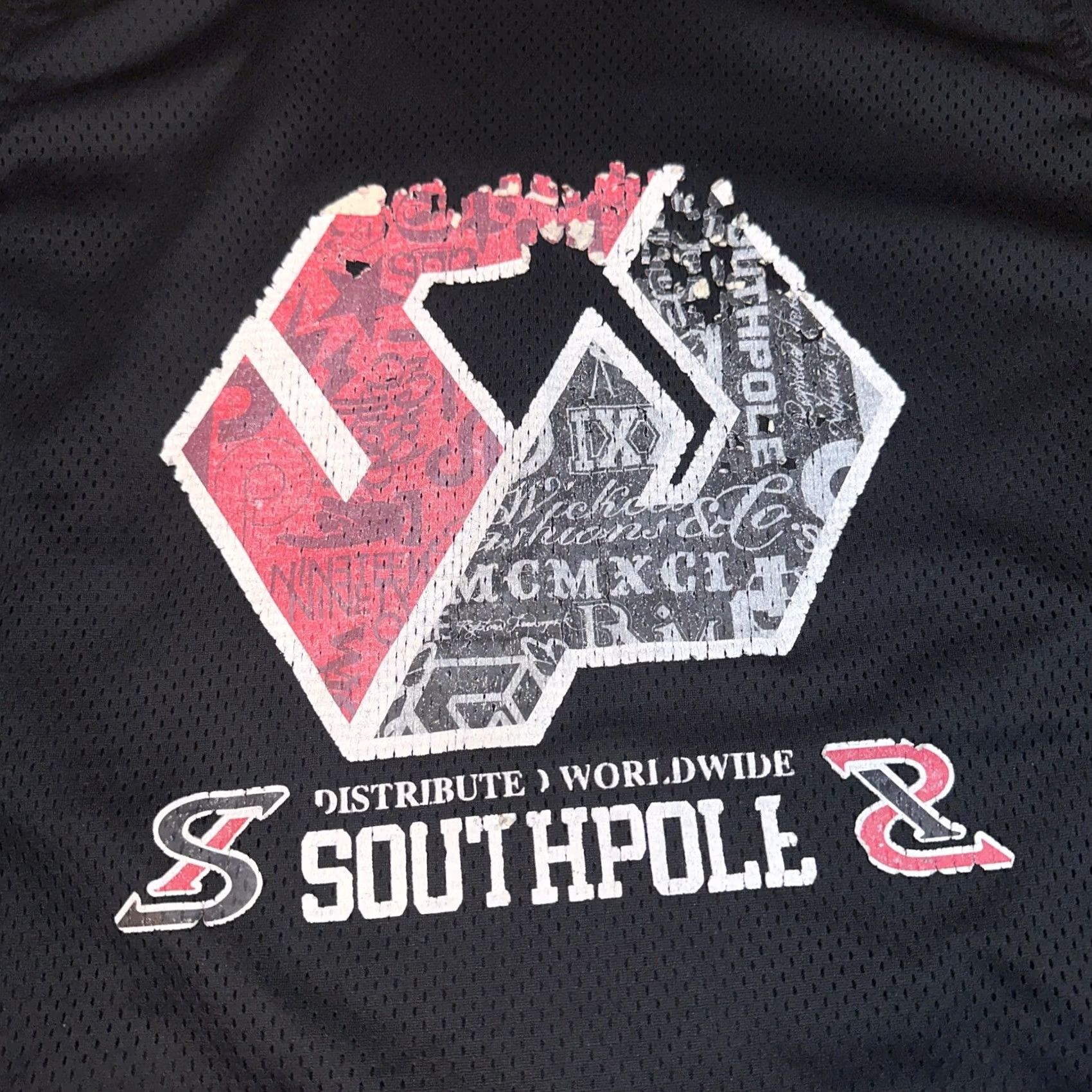 Southpole VINTAGE Southpole Basketball Jersey Shirt XXL Men Black 2XL Activewear Mens Basketball Jersey Size US XXL / EU 58 / 5 - 2 Thumbnail