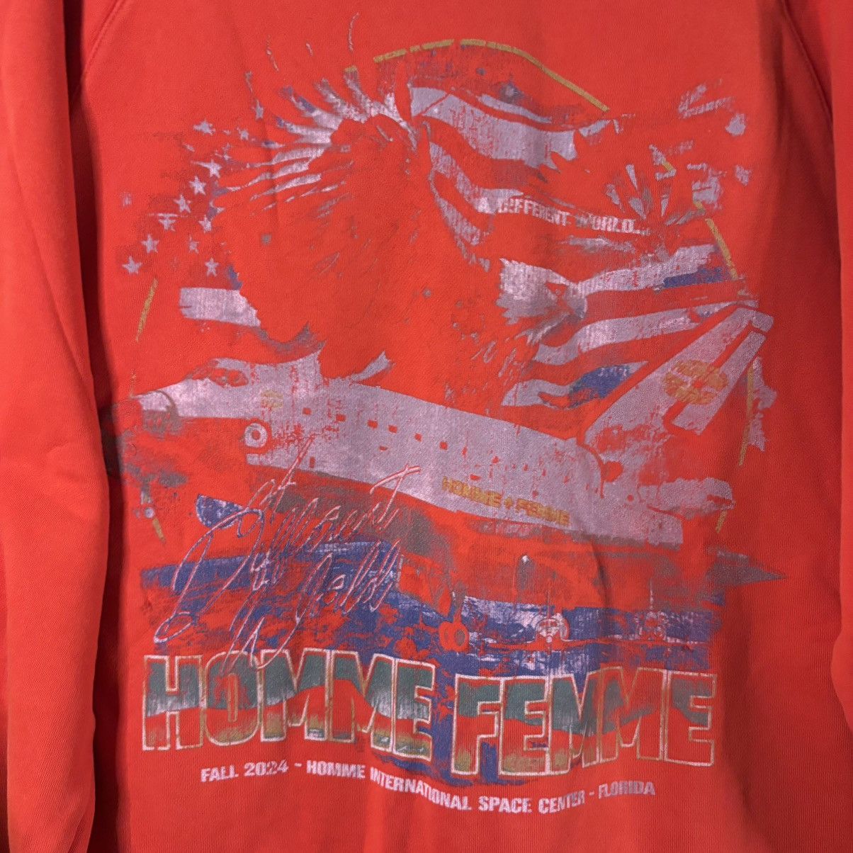 Homme + Femme La BEAND NEW Homme x Femme Space Ship Hoodie Size US L / EU 52-54 / 3 - 3 Thumbnail