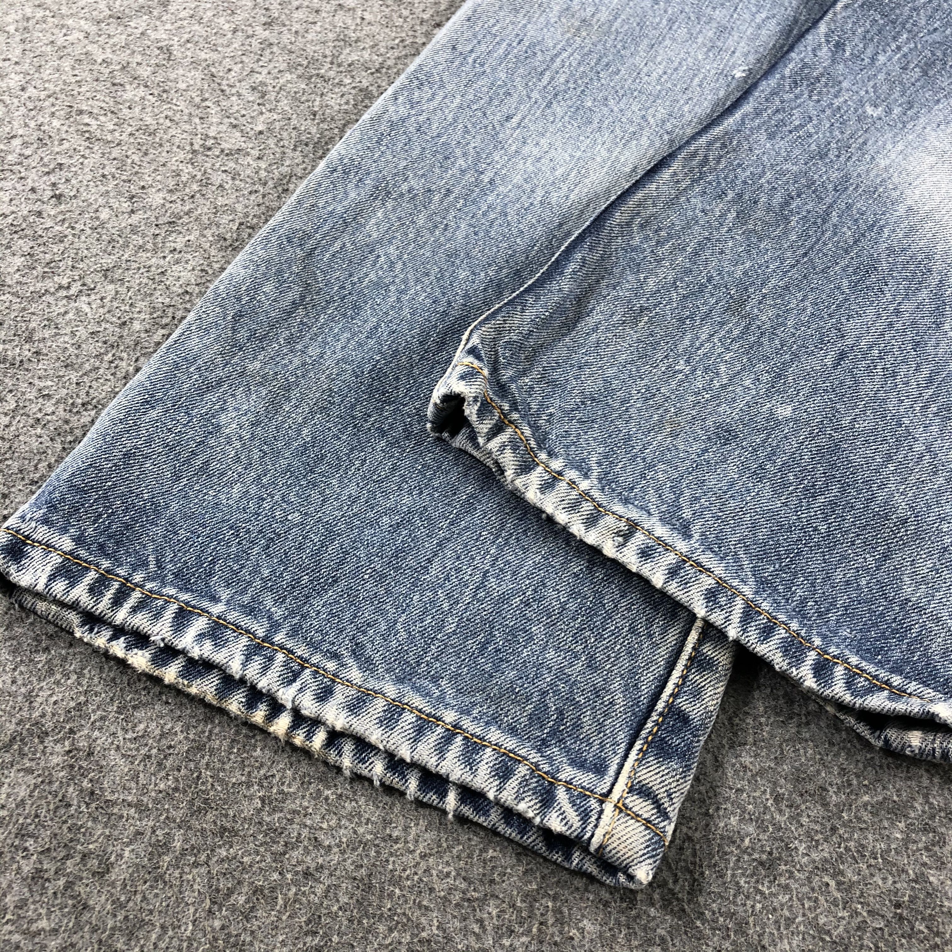 Levi's Vintage Blue Wash Levis 501 Jeans-J2312 Size US 29 - 6 Thumbnail