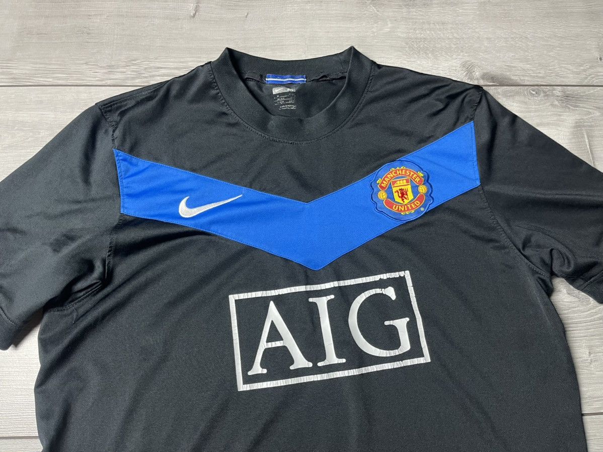 Nike NIKE Manchester United 2009/10 AIG AWAY SHIRT JERSEY SIZE M Size US M / EU 48-50 / 2 - 3 Thumbnail