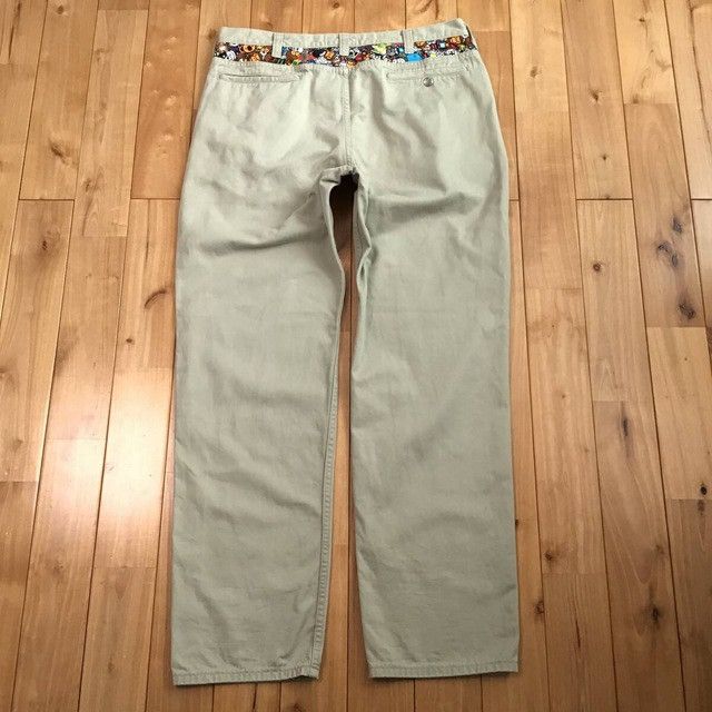 Bape × Nigo BAPE Milo Face animal Safari pants ape NIGO ★size L Size US 34 / EU 50 - 2 Thumbnail