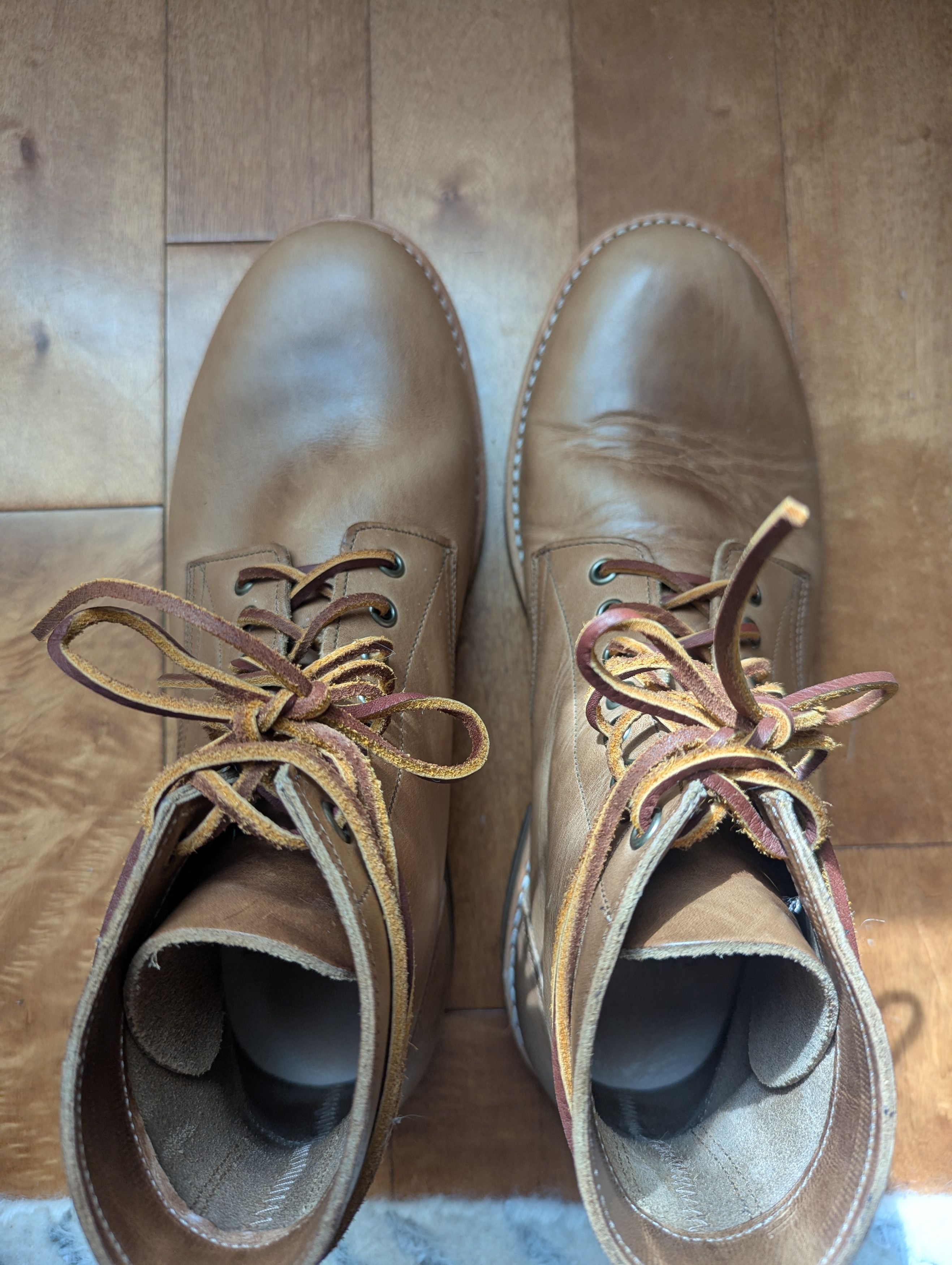 Oak Street Bootmakers Oak Street Bootmakers Trench Boot Natural Chromexcel Size US 10.5 / EU 43-44 - 3 Thumbnail