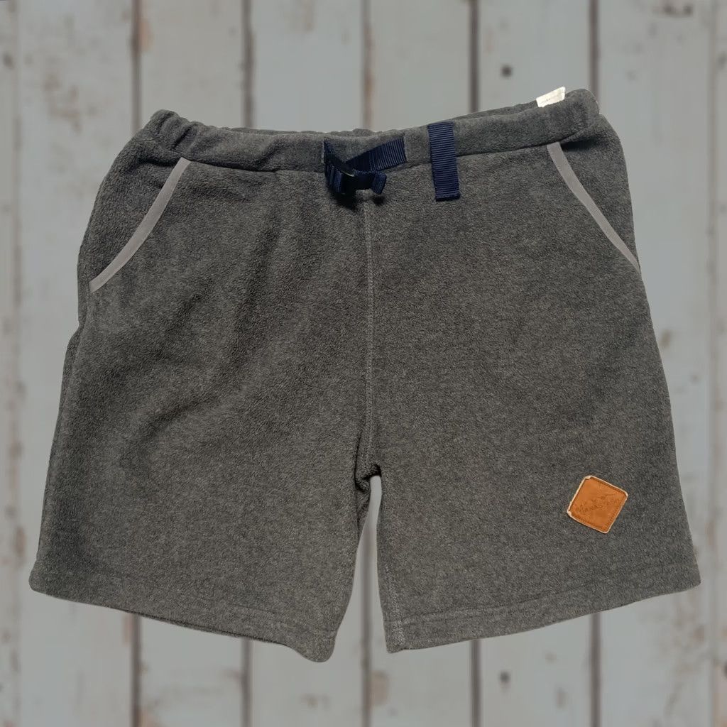 Manastash MANASTASH Japan Fleece Hiking Belted Shorts M Unisex Adults Gray 90s Camp Climbing City Trail Mens/Unisex Size US 31 - 1 Thumbnail