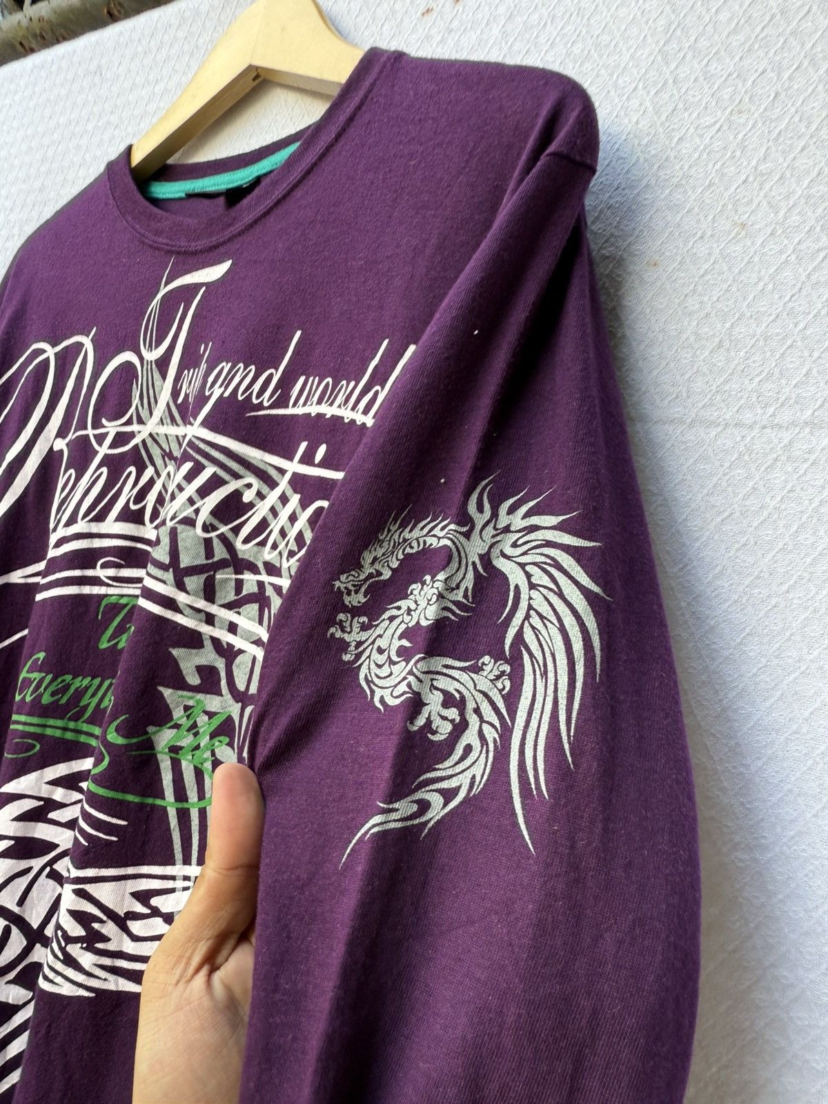 Hysteric Glamour The Breakers Gothic Vkei Poem Style Longsleeve Size US L / EU 52-54 / 3 - 4 Thumbnail