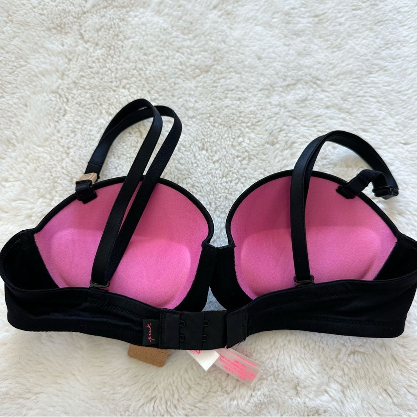 Pink NWT!! PINK women bra 32B Retail 36.95$ Size ONE SIZE - 4 Thumbnail