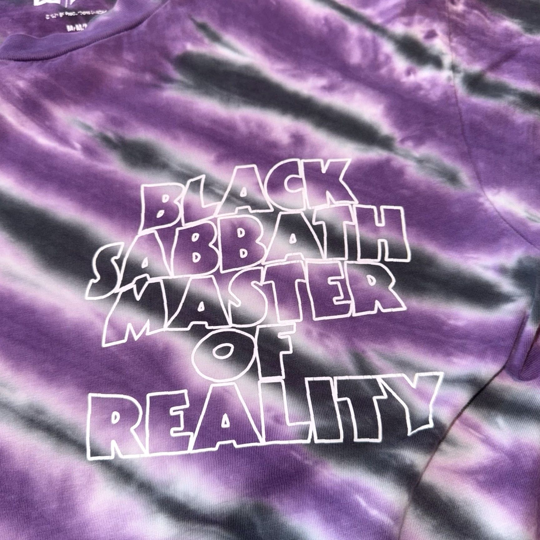 Vintage Black Sabbath Shirt Mens Medium DC Tee Master of Reality Short Sleeve Size US M / EU 48-50 / 2 - 2 Thumbnail
