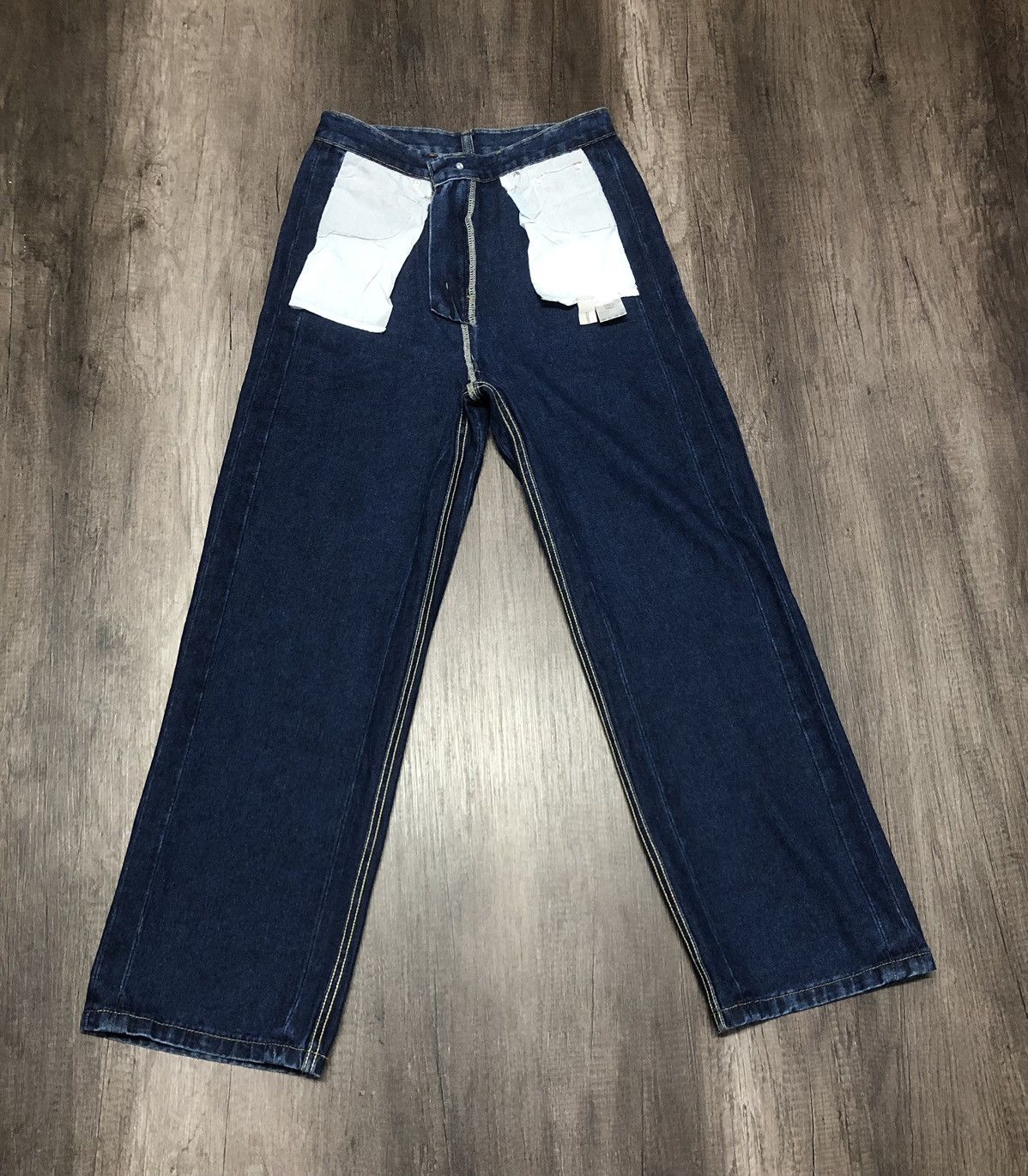 Japanese Brand me+em select Jeans Rare Design (unisex) Size US 28 / EU 44 - 20 Thumbnail