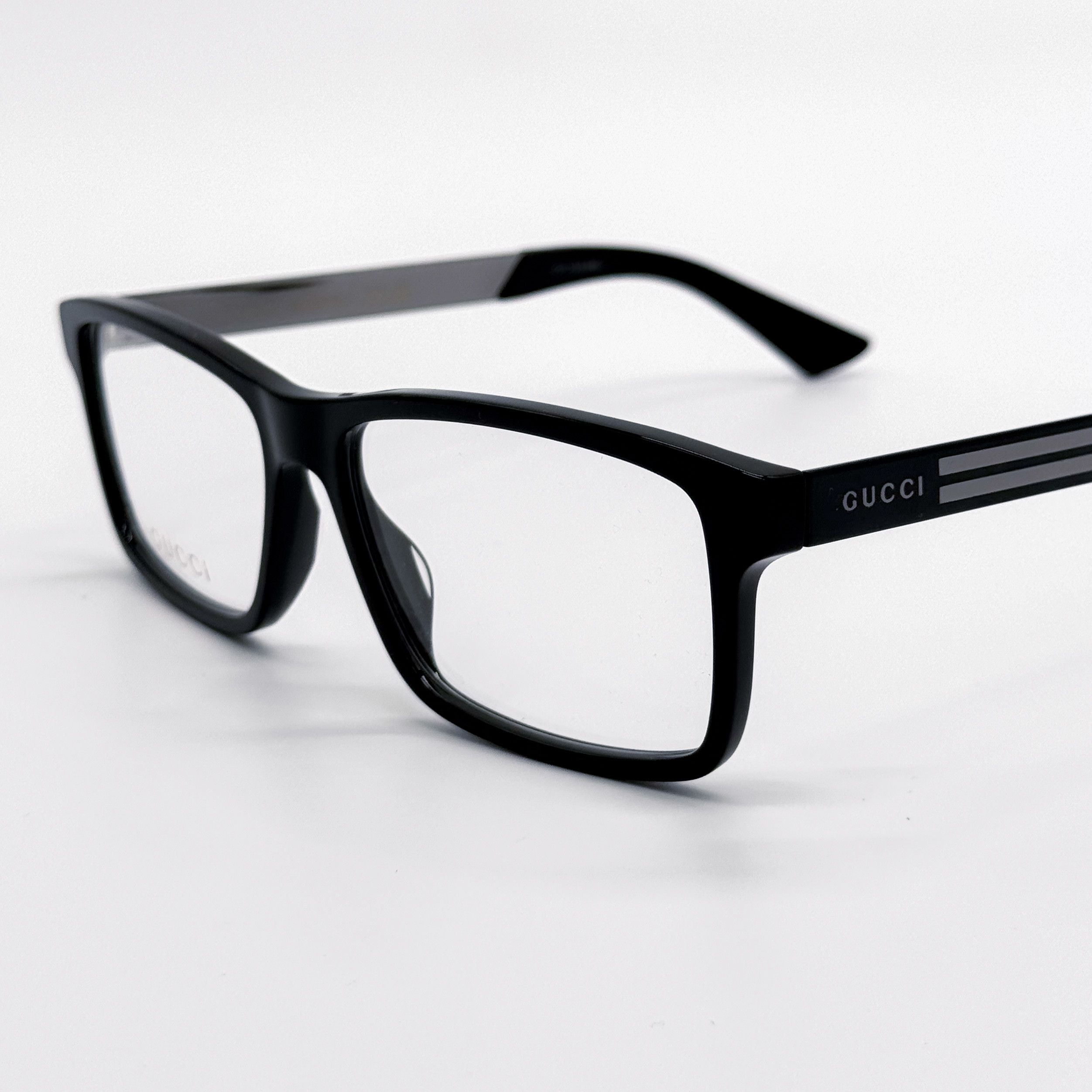 Gucci NEW GUCCI GG0692O 004 UNISEX BLACK/GREY EYEGLASSES GUCCI Size ONE SIZE - 2 Thumbnail