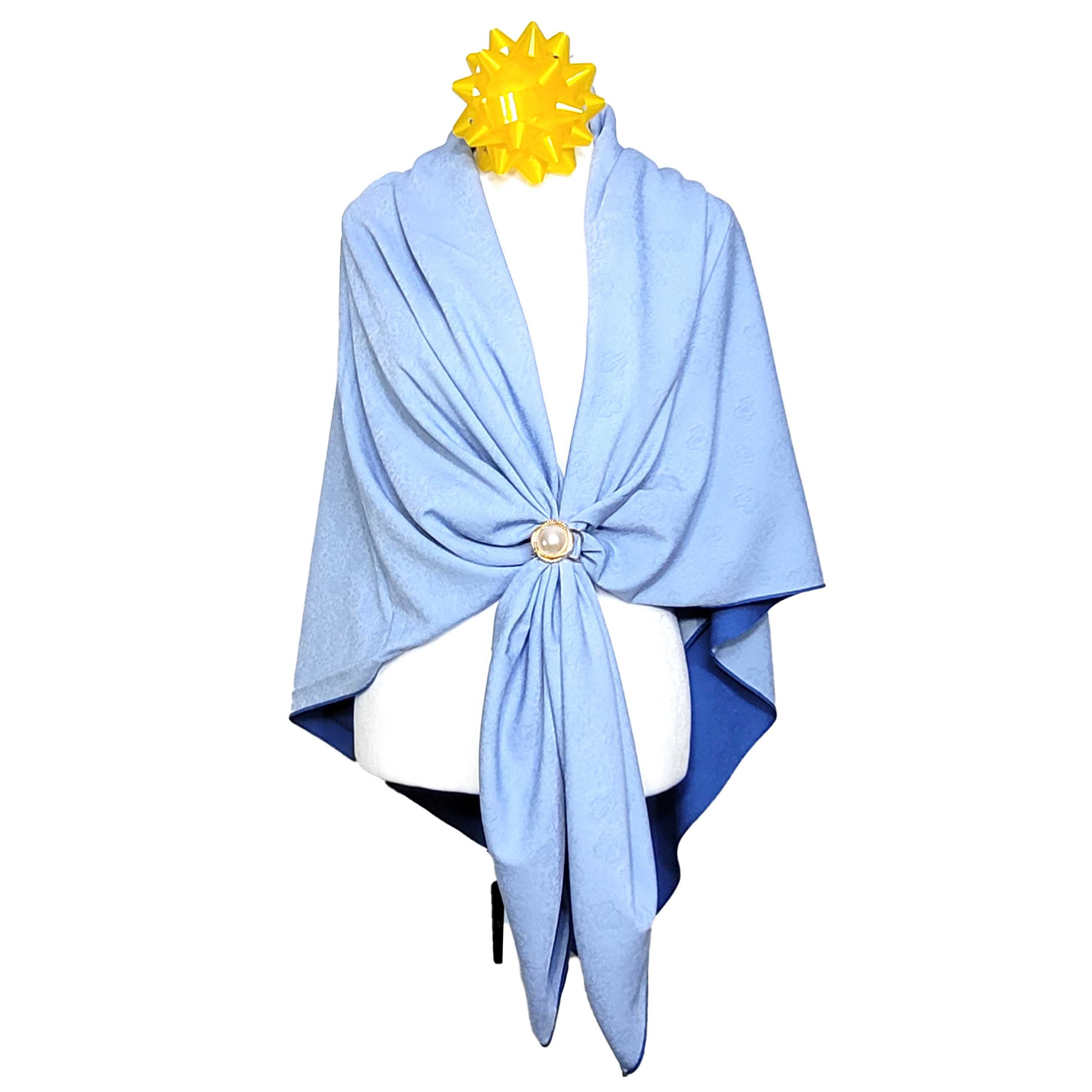 Other NWT Double-Sided Silk Scarf 52"x52" Large Square Wrap 3406 Size ONE SIZE - 4 Thumbnail